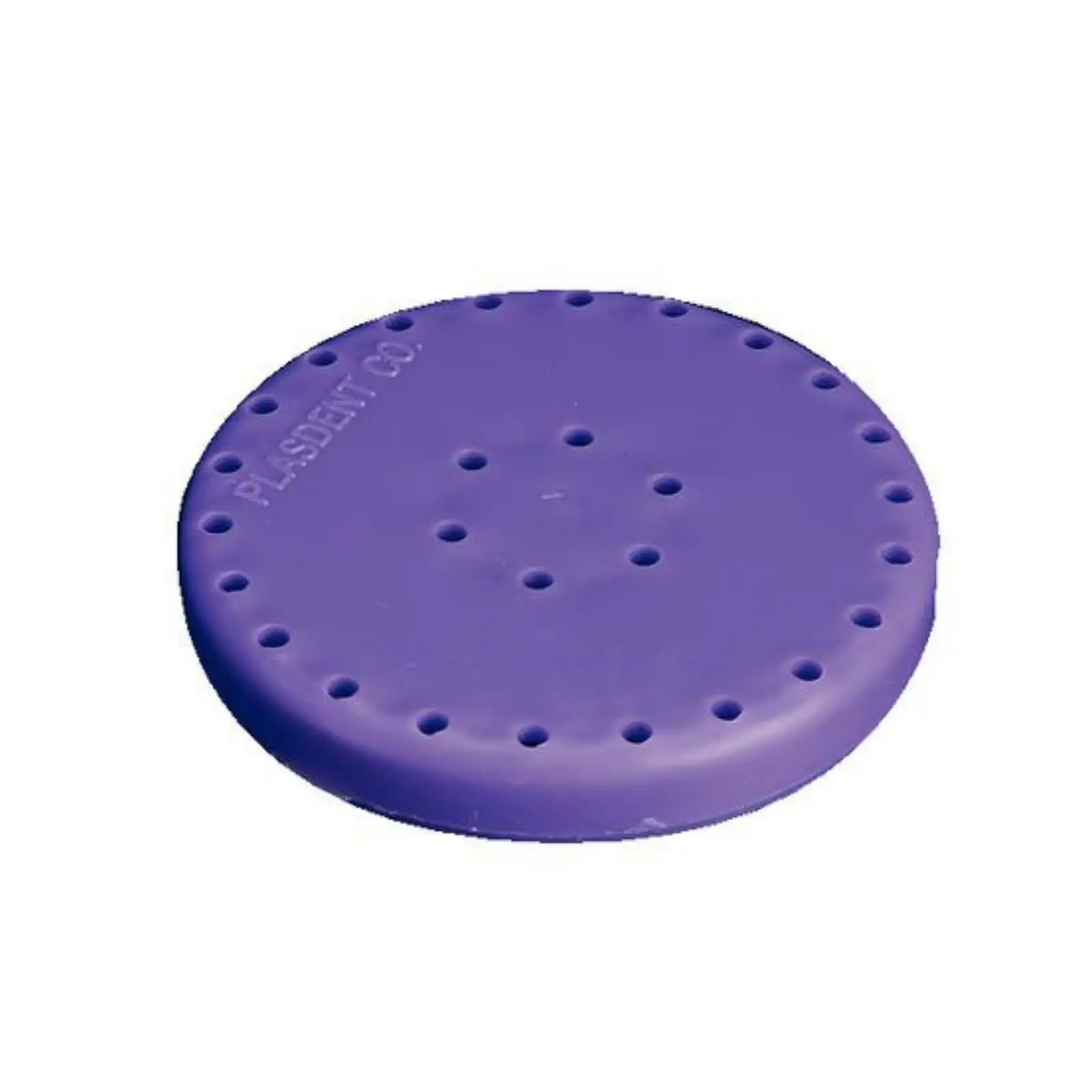 Plasdent Magnetic Bur Block, 28-Hole, Large Round, Neon Purple, 1/Pk, 400BLS-10N