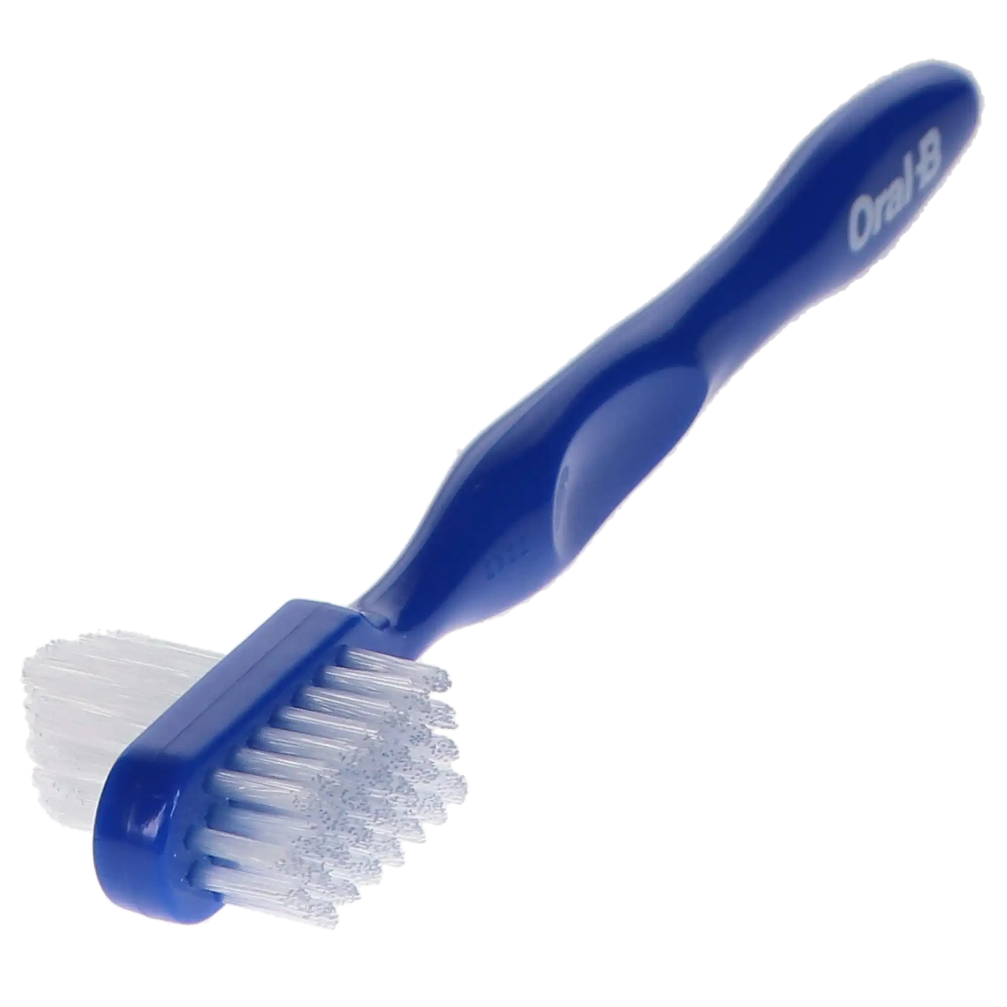 Oral-B Denture Brush, Dual Head, Firm Nylon Bristles, 6/Bx, 80310196