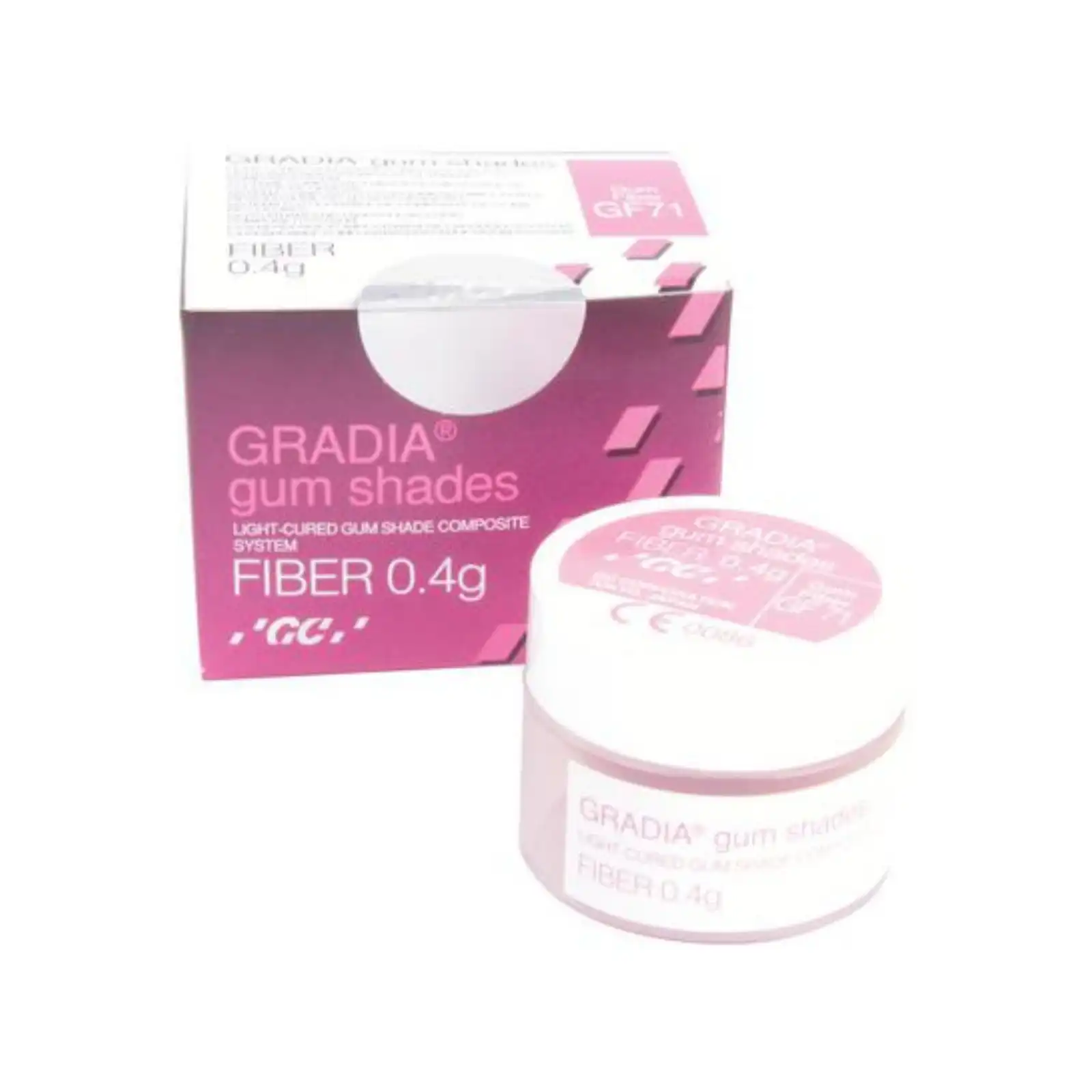 Gradia Gum Shades Fiber GF71, 0.4 g Jar, 1/Pk