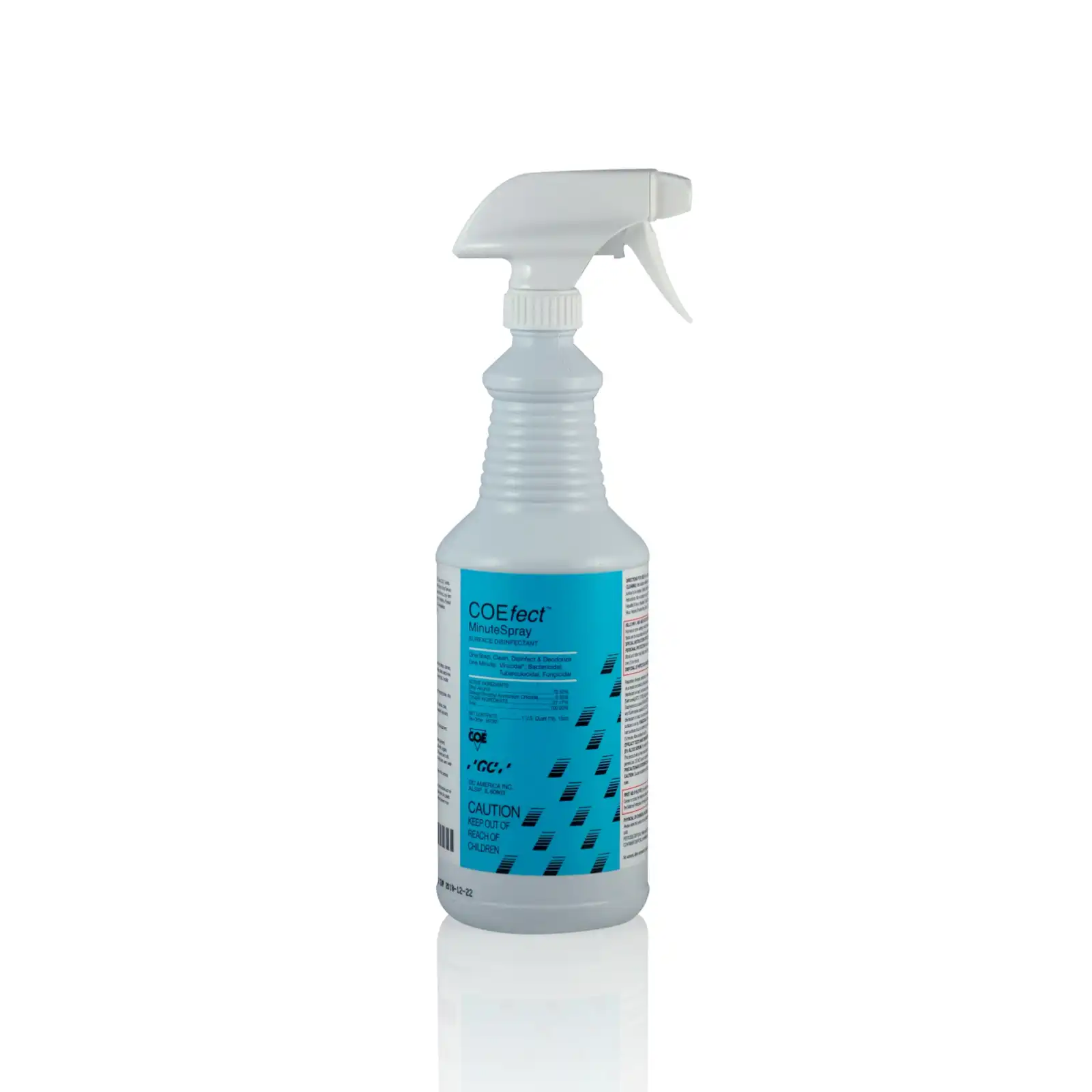 GC America COEfect MinuteSpray Cleaner Disinfectant, 32 oz Spray Bottle, 12/Case