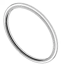 RPI Door Gasket 12.750" OD for Midmark M11/M11D Autoclave, MIG028