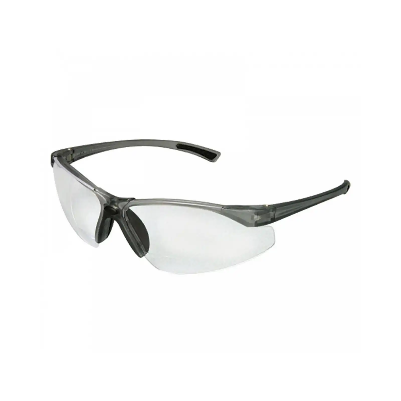 ProVision Tech Specs Bifocal Safety Eyewear, 1.5 Diopter, Grey Frame/Clear Lens, 3720B