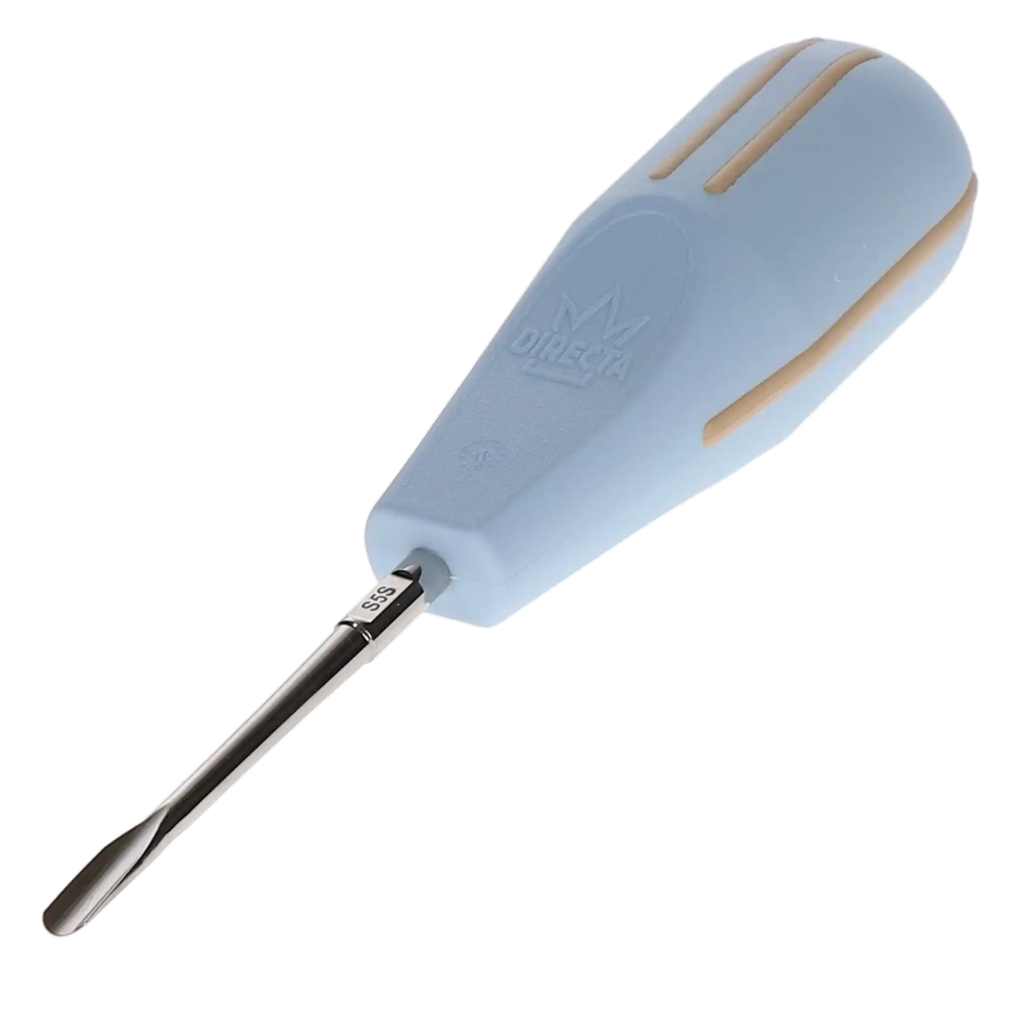 Luxator Short Periotome, Straight Blade, 5mm, Tan, S5S, 1/Pk, 506362