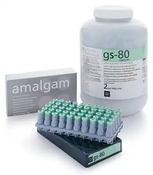 SDI GS-80 Admix Amalgam Capsules, Regular Set, 3-Spill (800 mg), 50/Box, 4403303