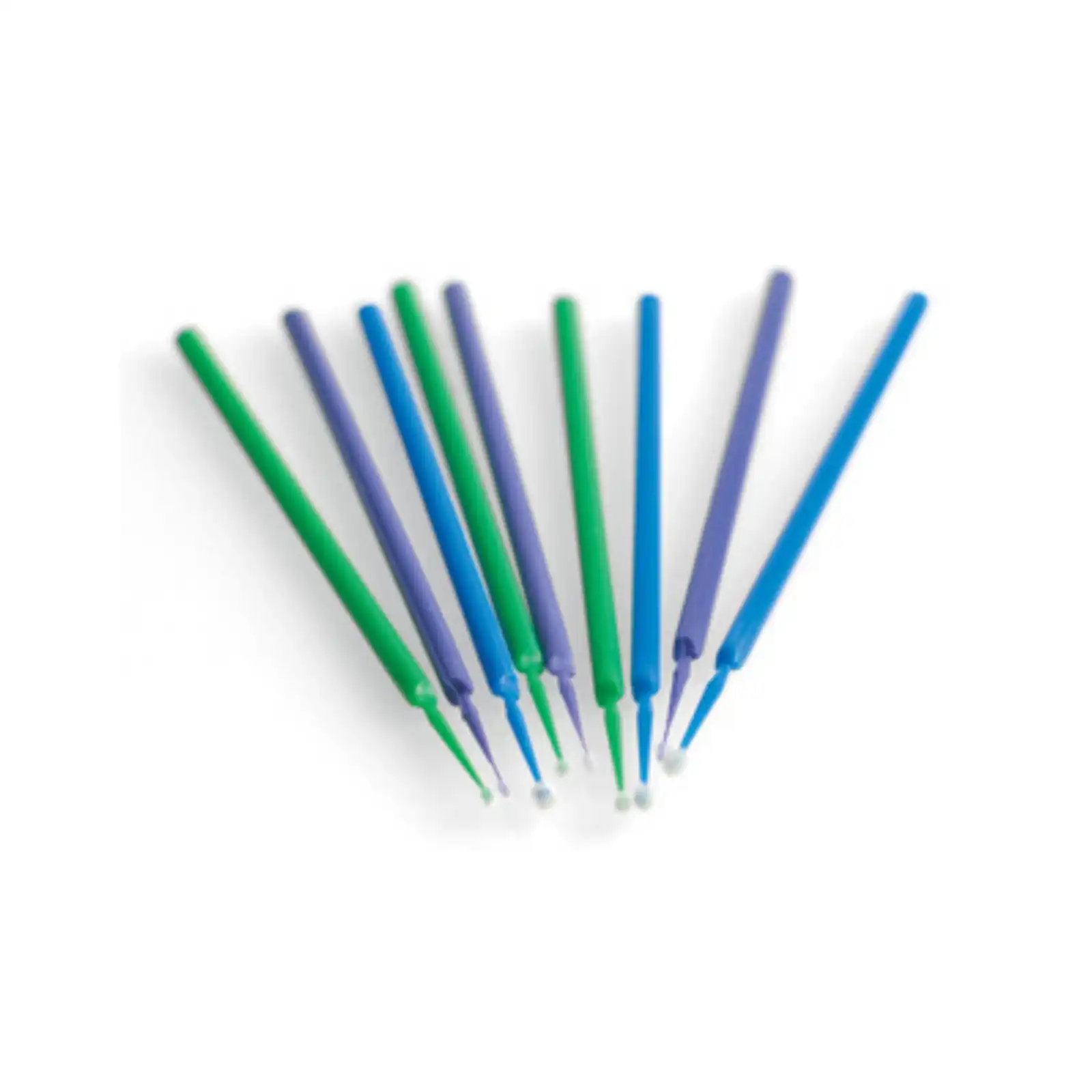 SDI Points Disposable Brush Applicators, Medium, Dark Blue, 400/Pk, 8100118