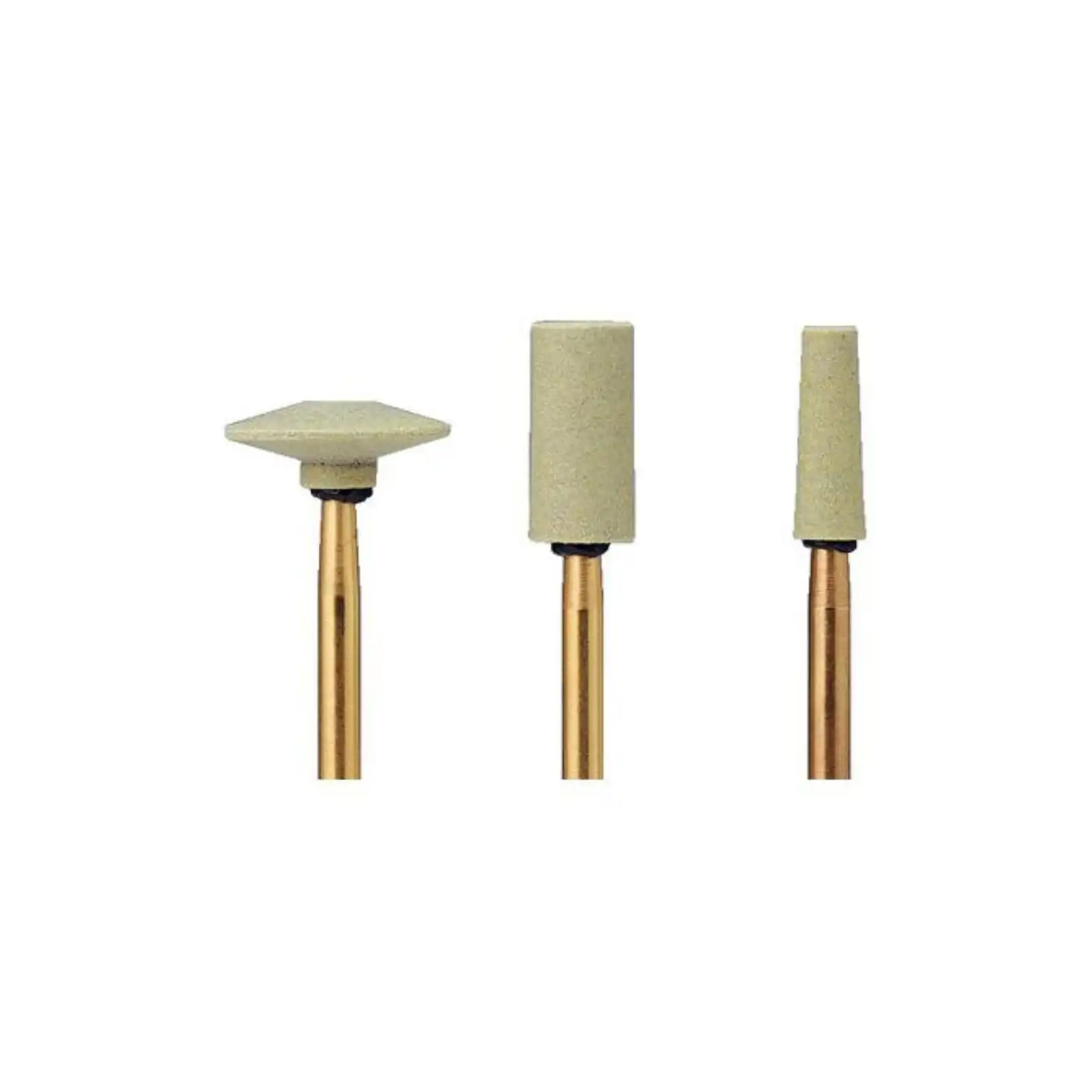 Shofu Dura-Green DIA Stones CA Assorted 3/Pk, #0166