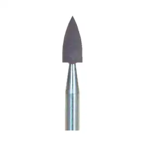 Shofu Dental Dura-Green DIA Stones FG FL3, Fine Grit, Flat End Cylinder, 3/Pk, #0168
