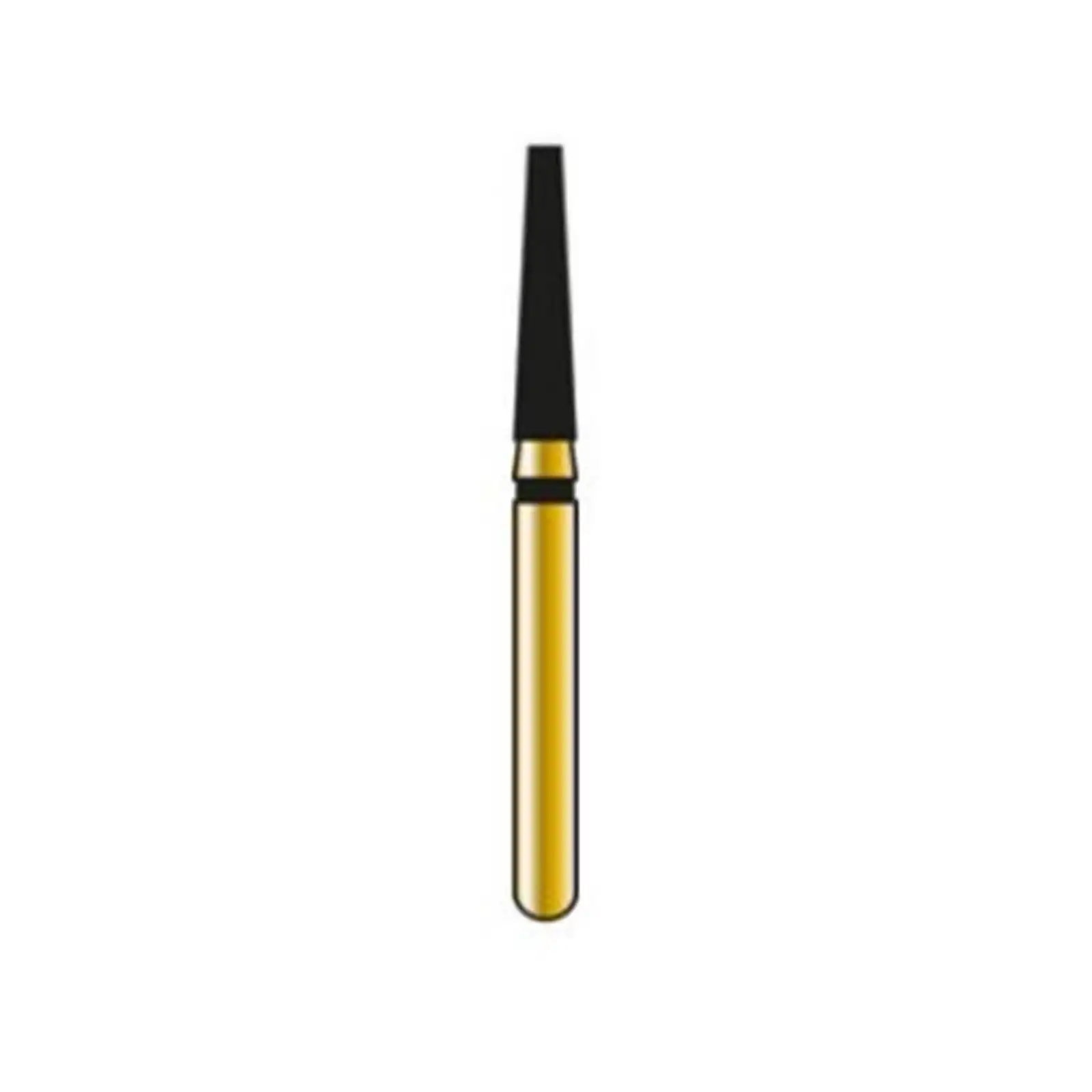 Alpen Multi-Use Diamond FG #847 Flat End Taper 1.6mm Super Coarse Green, 5/Pkg, R847SC016FG