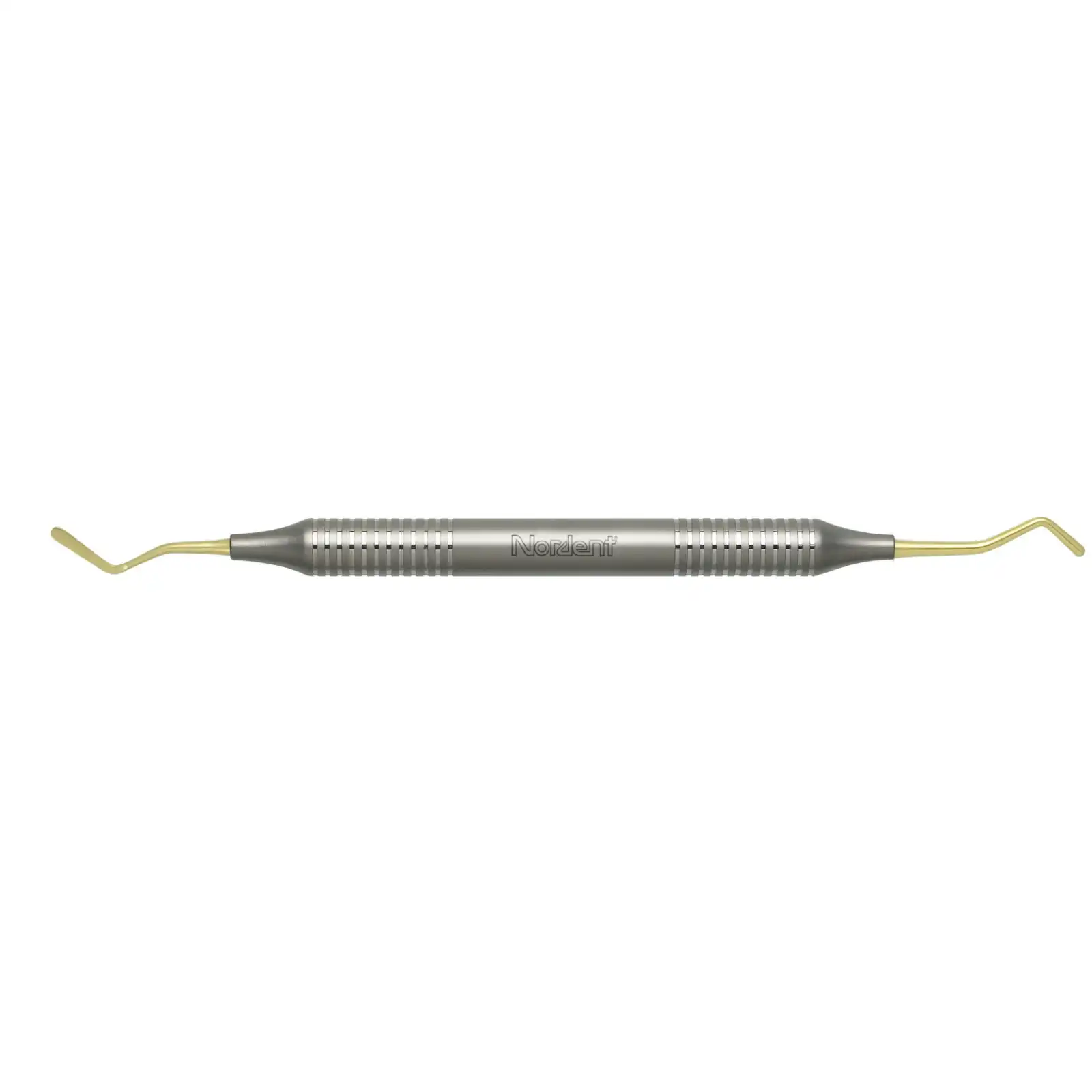 Nordent Composite Placement Instrument #20T, Double-End Paddle/Condenser, Titanium Nitride Coated, DuraLite ColorRings Handle, CEPFI20T
