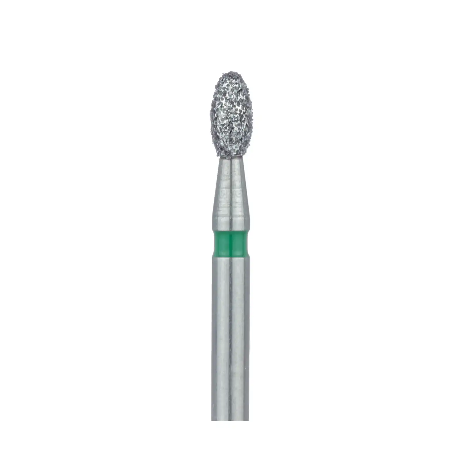 Meisinger Multi-Use Diamond Burs, FG, Football, # 833G, 1.8 mm, Coarse, Green, 5/Pk, 833G-018-FG