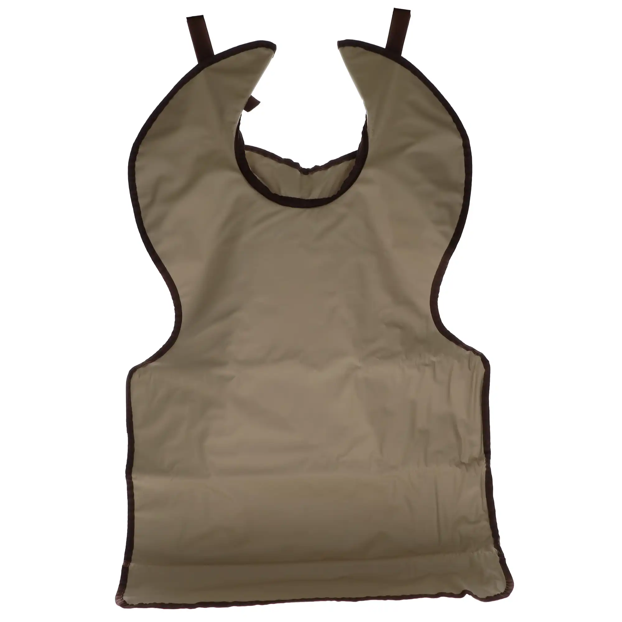 Aira Lead Apron, Adult with Collar, Beige, 109404