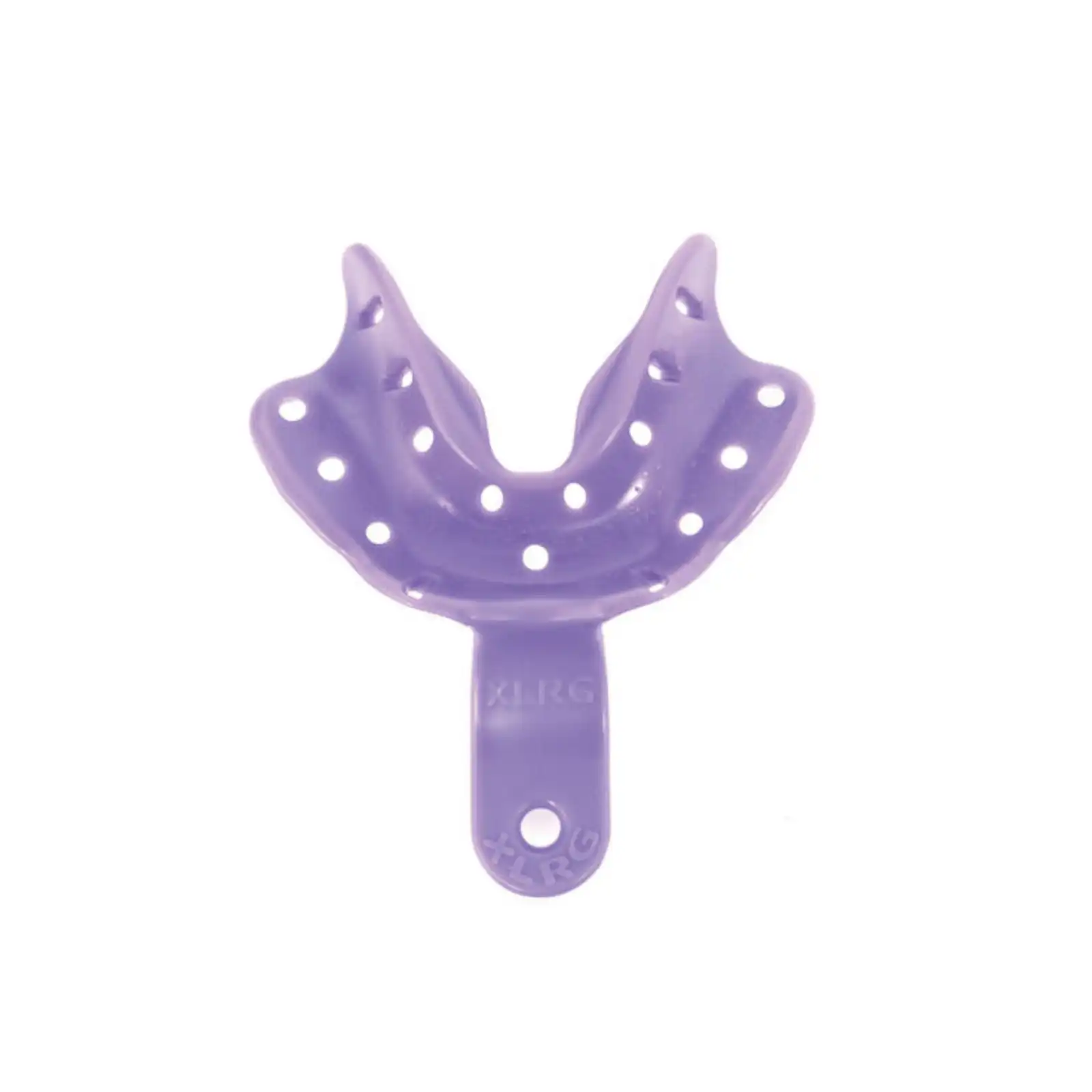 Keystone Tray-Aways Edentulous Lower Impression Trays, X-Large #8, 12/Pk