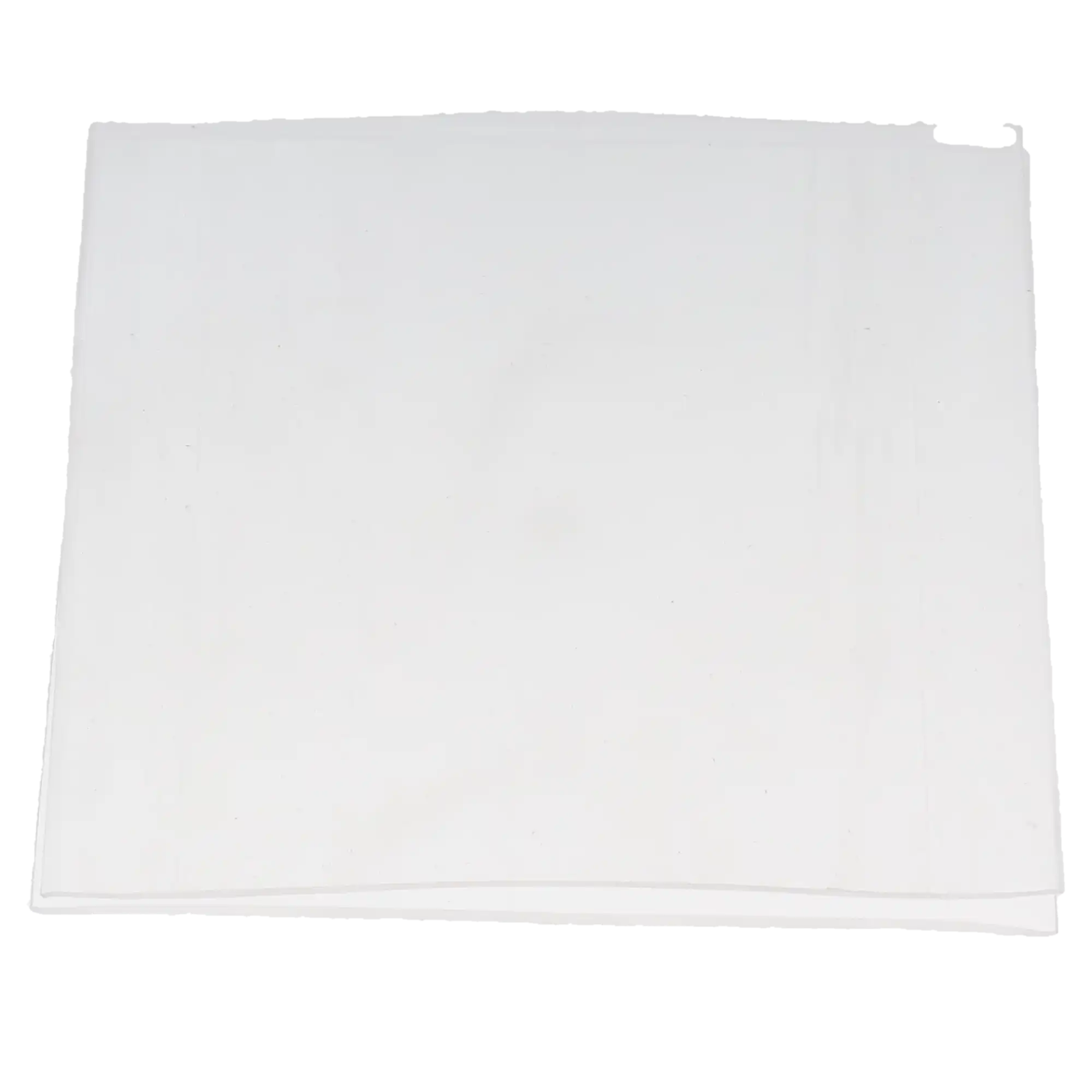 Buffalo Dental Clear EVA Mouthguard Material, 0.080" x 5" x 5", 12 Sheets/Pkg, 62804