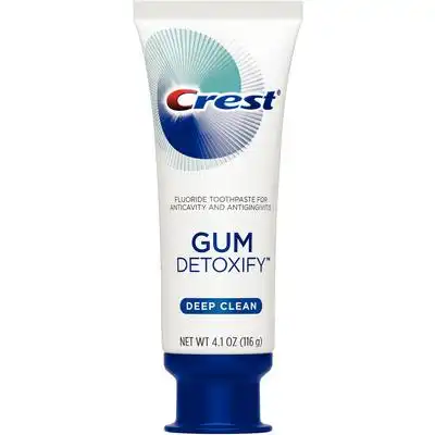 Crest Gum Detoxify Deep Clean Toothpaste, 4.1 oz Tube, 24/Case