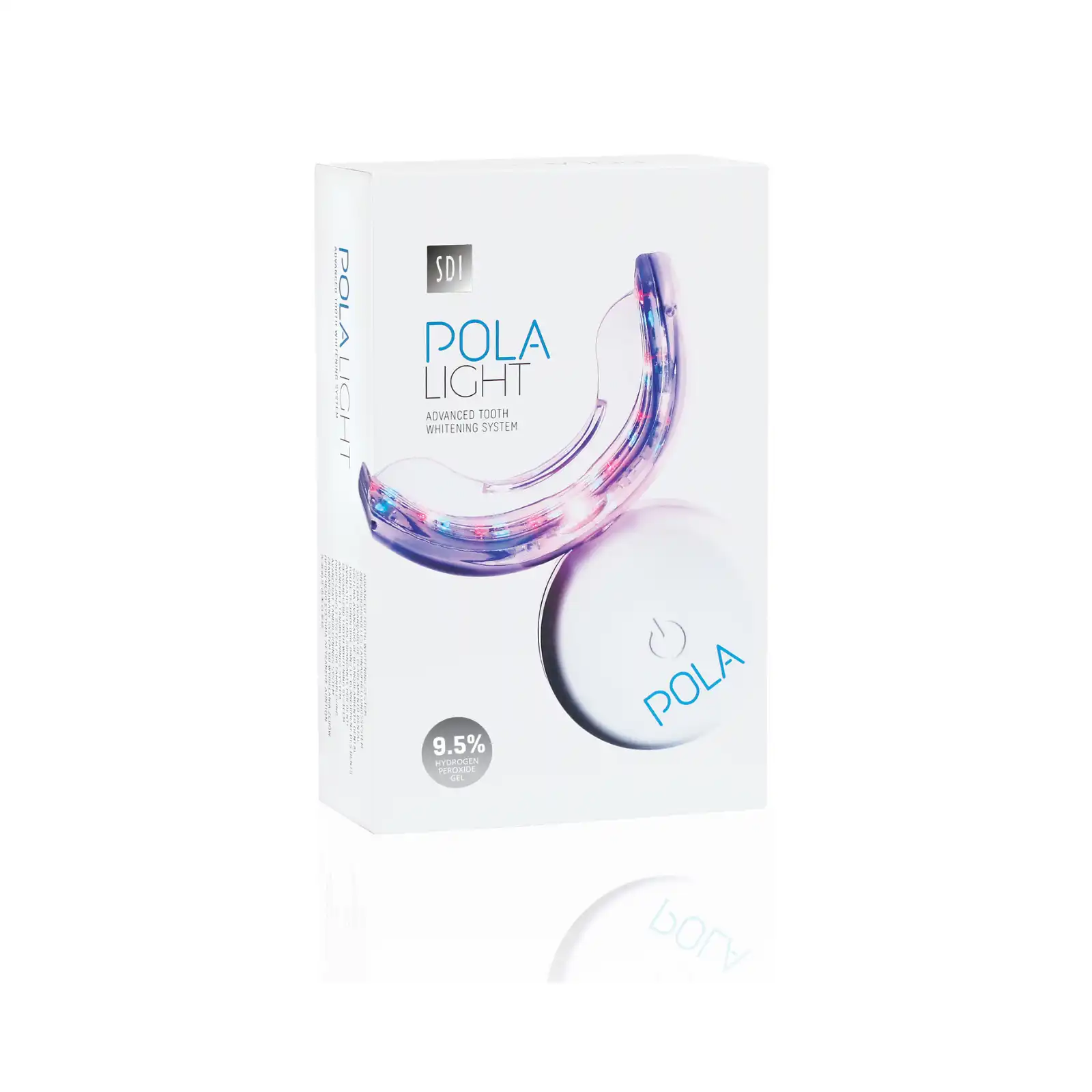 SDI Pola Light Advanced Tooth Whitening System, 9.5% Hydrogen Peroxide (Day) Kit, 4 x 3g Syringes, 7700983