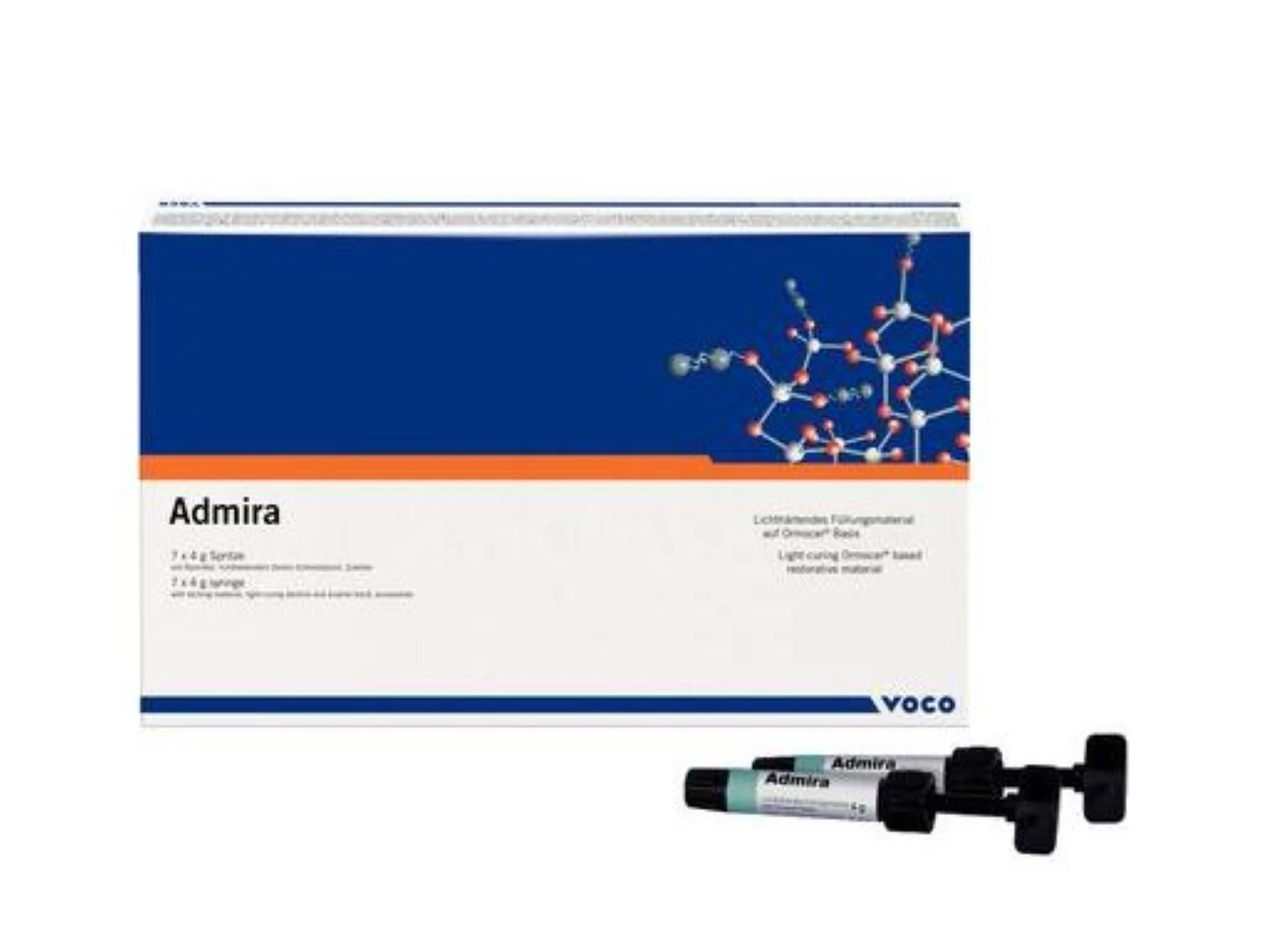 VOCO Admira Ormocer-Based Restorative Composite, Syringe 4 g, Shade B2