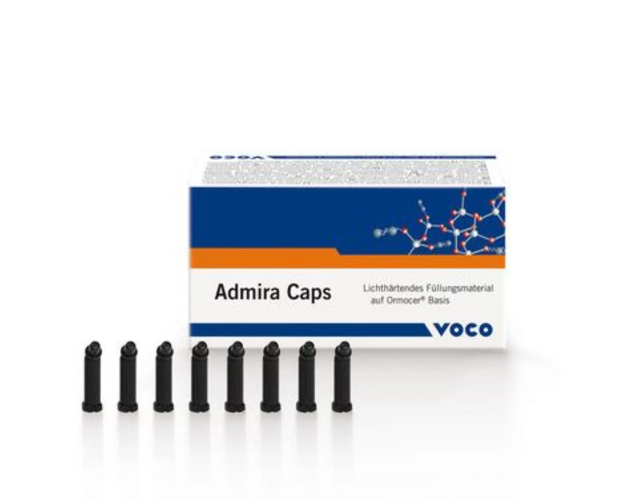 VOCO Admira Ormocer-Based Light-Curing Restorative Composite, Capsules, Shade A3.5, 25 x 0.25 g