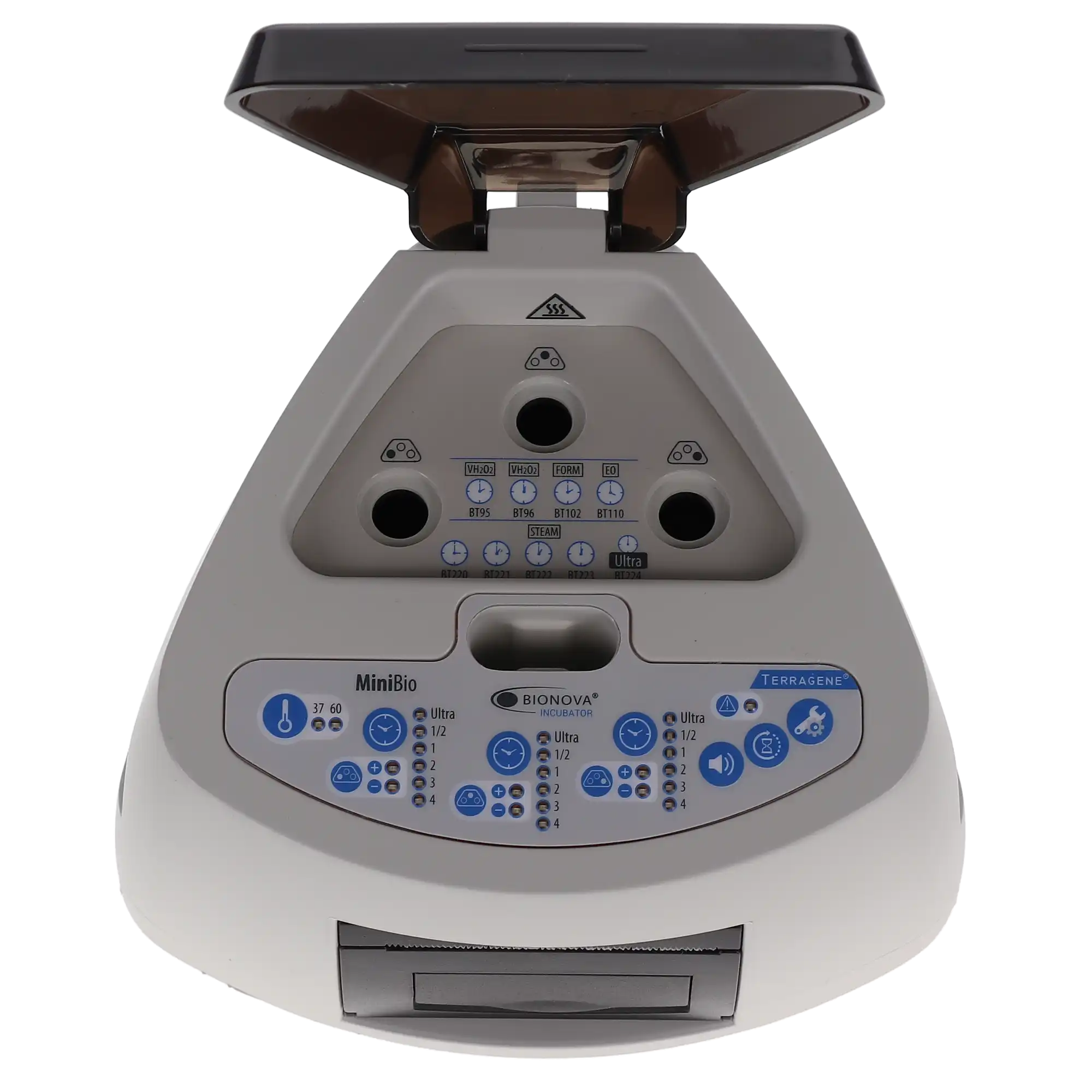 Terragene MiniBio Auto-Reader Incubator for Biological Indicators, 3 Slot, with Built-in Printer