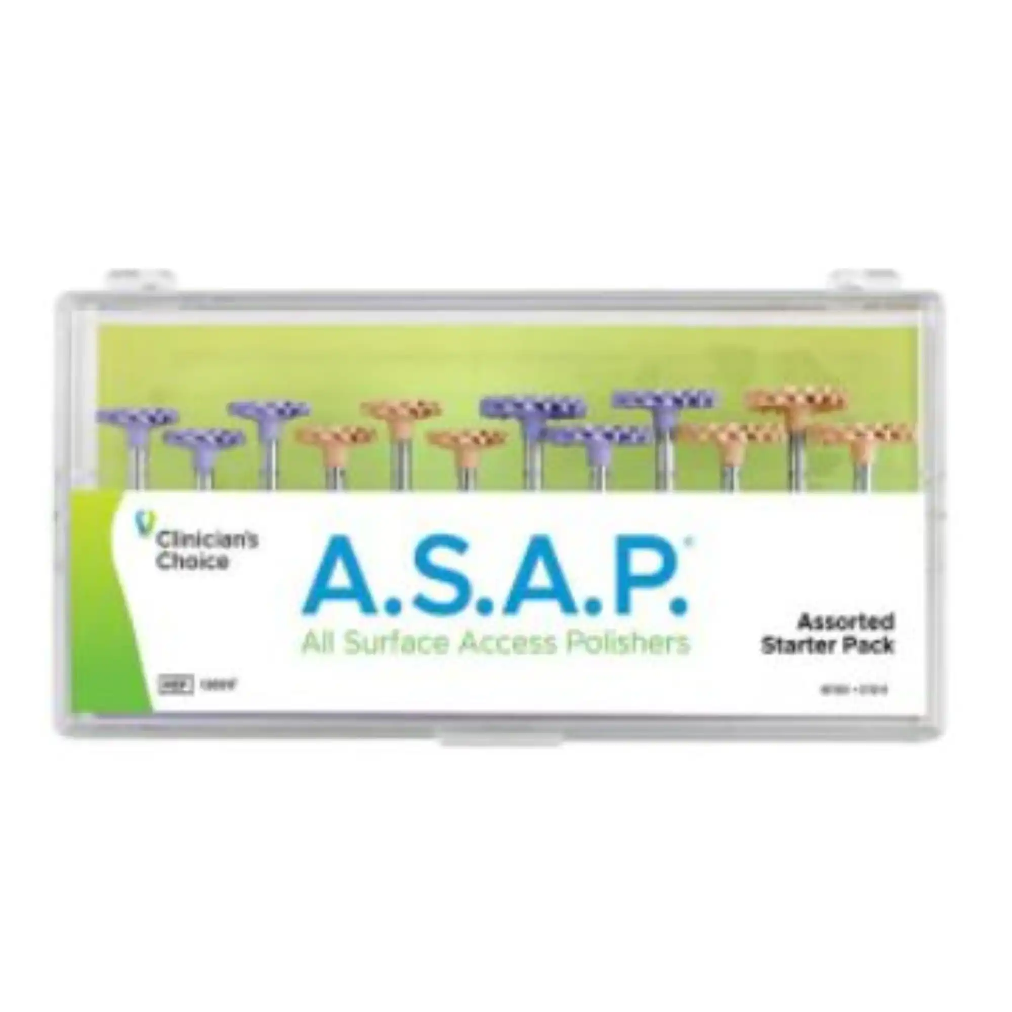 A.S.A.P. All Surface Access Polishers Assorted Starter Pack, 12/Pk, 130917