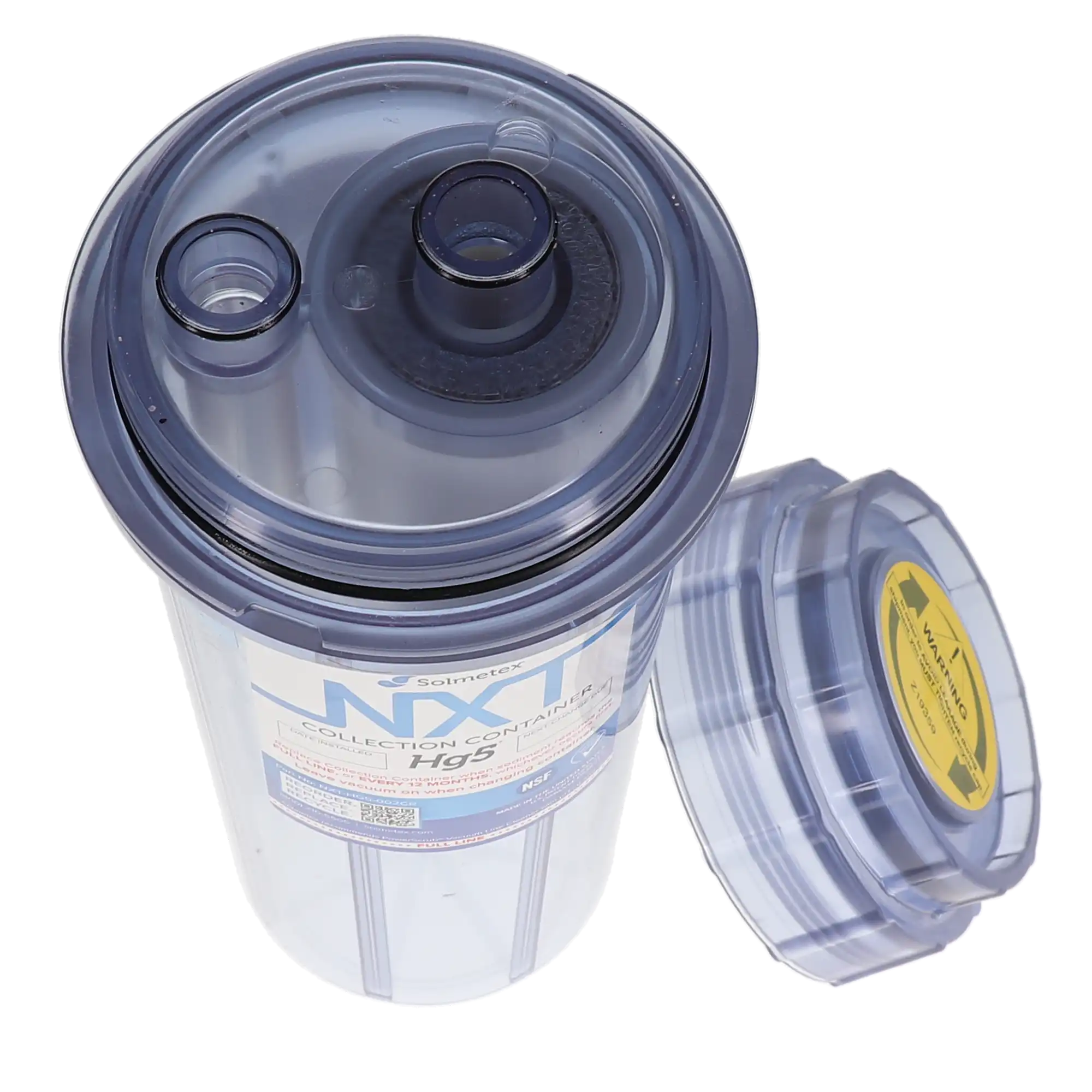 Solmetex NXT Hg5 Replacement Collection Container with Recycle Kit, NXT-HG5-002CR
