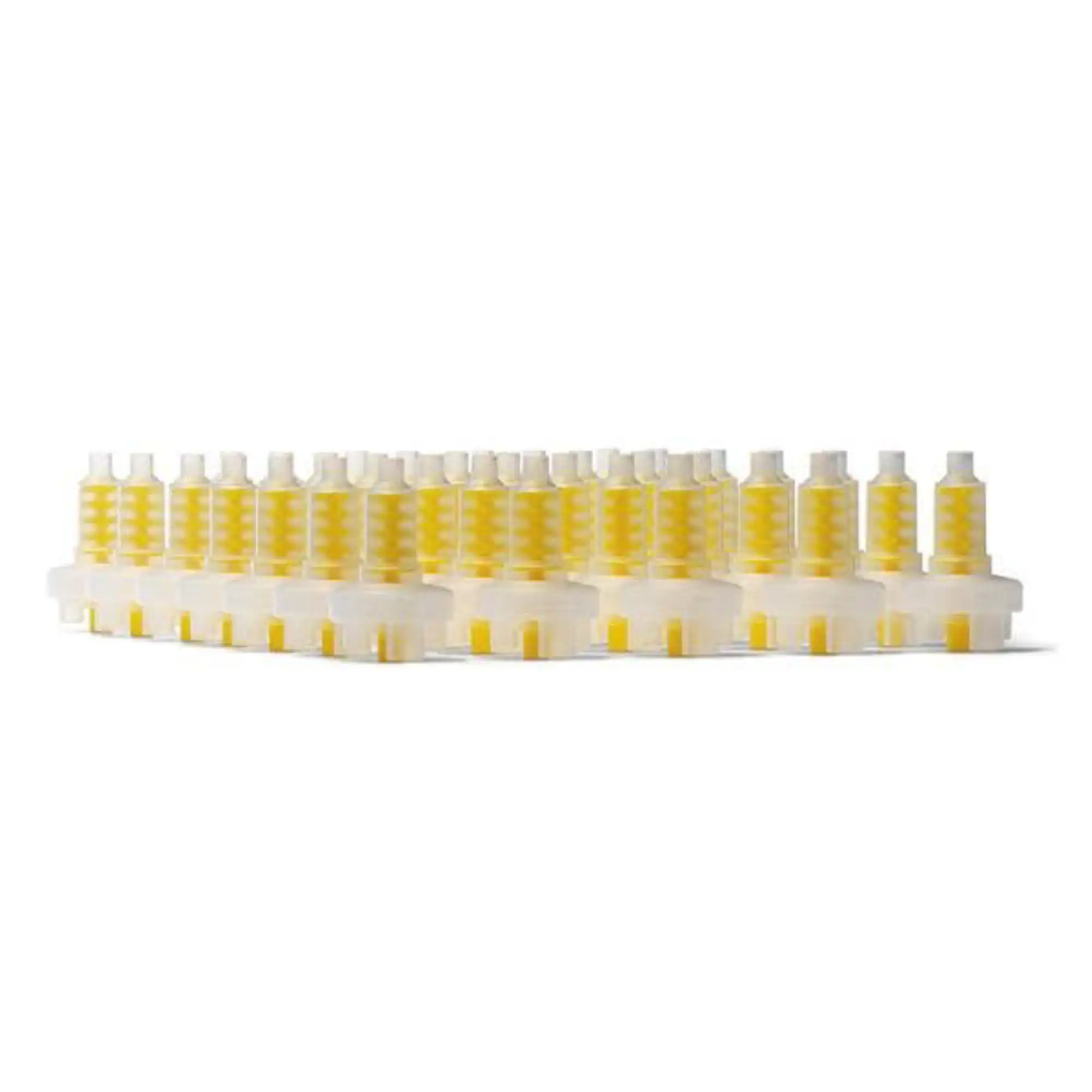 Kulzer Flexitime Dynamix Mixing Tips, Yellow, 50/Pk, 66035999/40004353