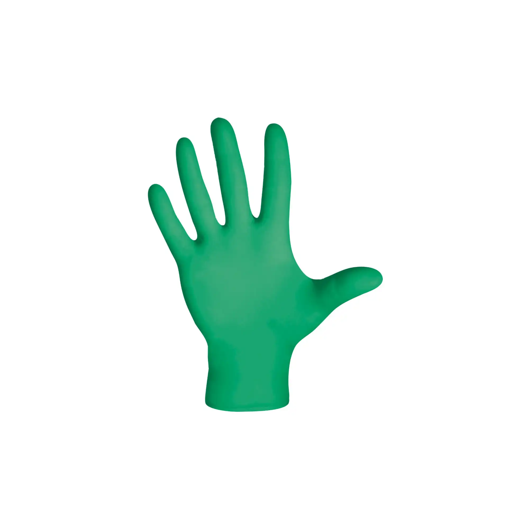 True Comfort Chloroprene Exam Gloves, Powder-Free, Non-Sterile, Medium, Green, 100/Box, TC100M