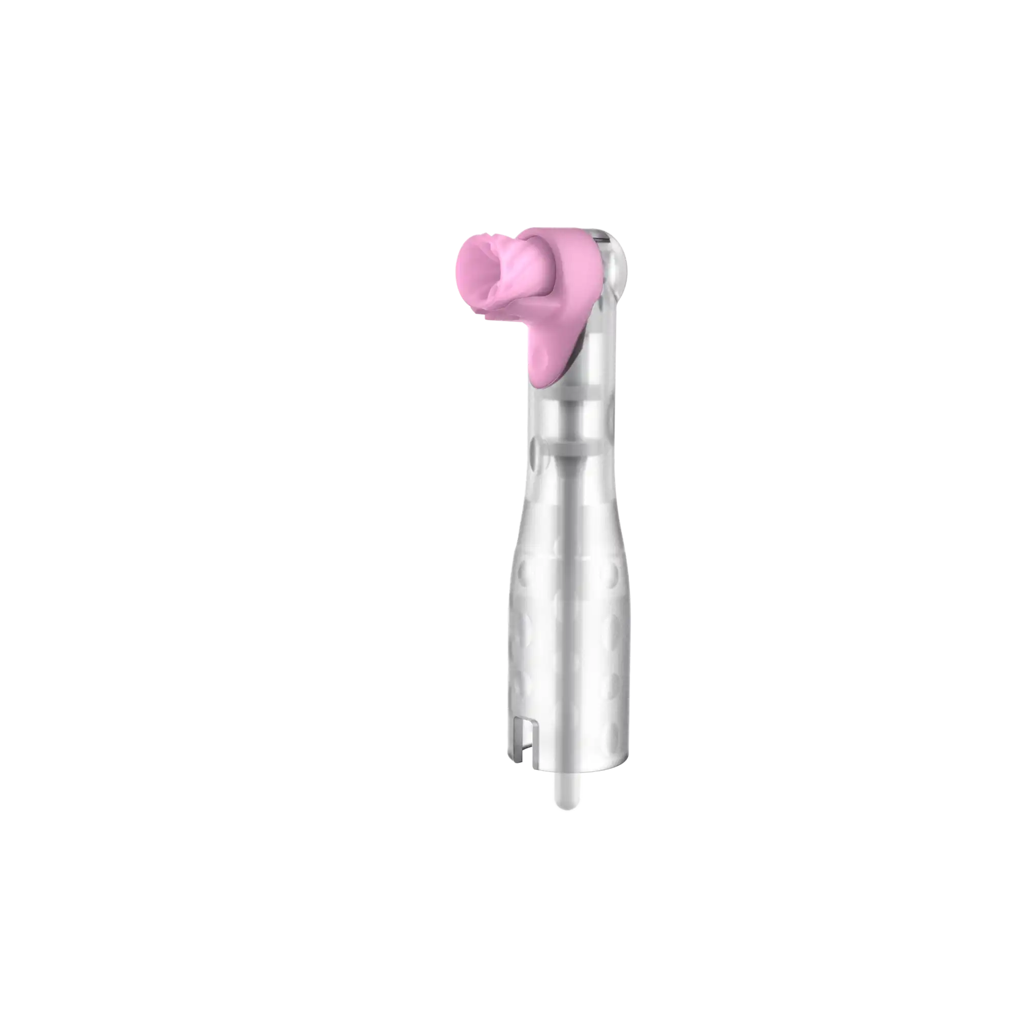 Pac-Dent AntiSplatr Disposable Prophy Angle, Soft Cup, Pink, Latex-Free, 100/Box, LSFAS-100