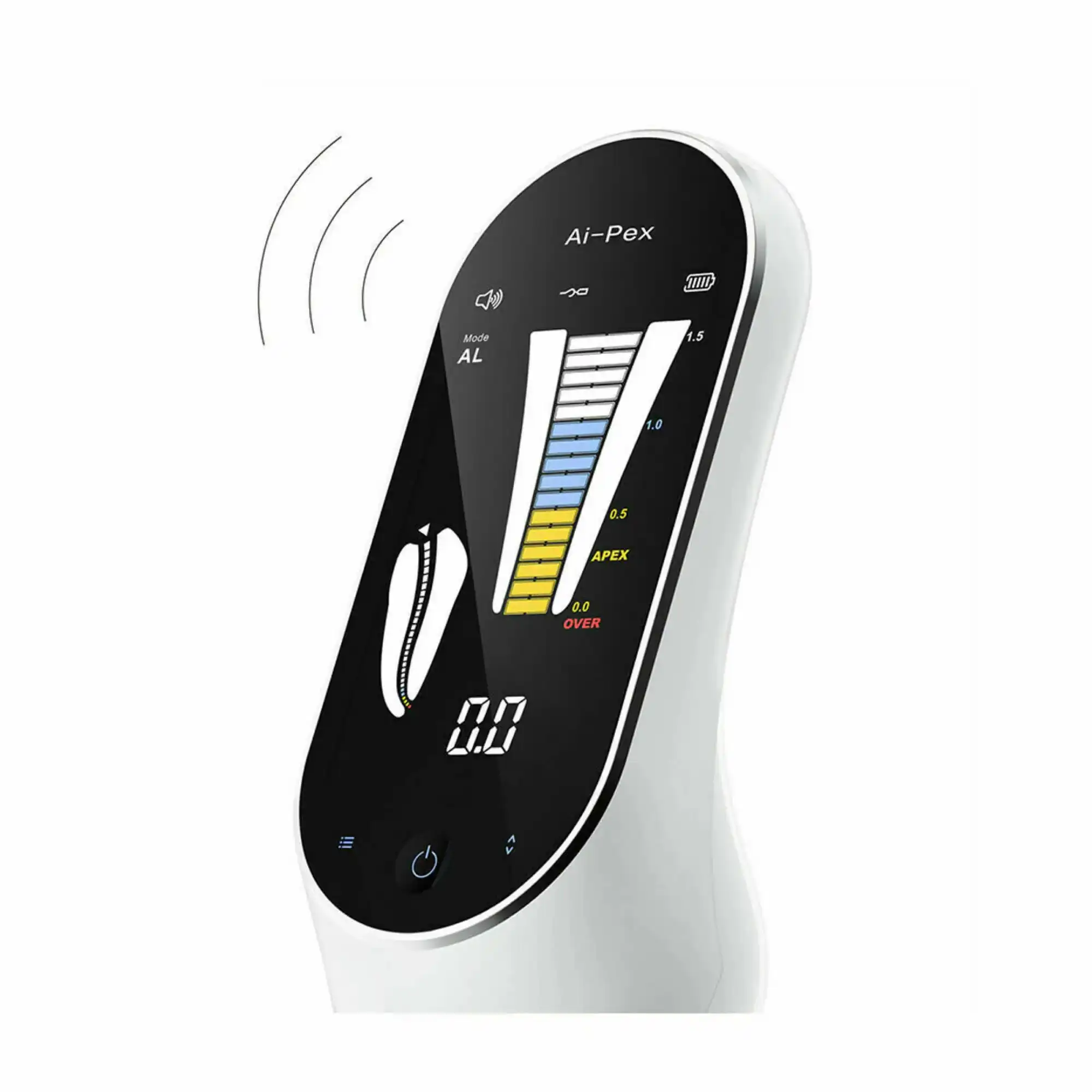 Woodpecker Ai-Pex Apex Locator with Pulp Tester, Multi-Frequency, 3.8" LCD Touch Screen, 1/Pk