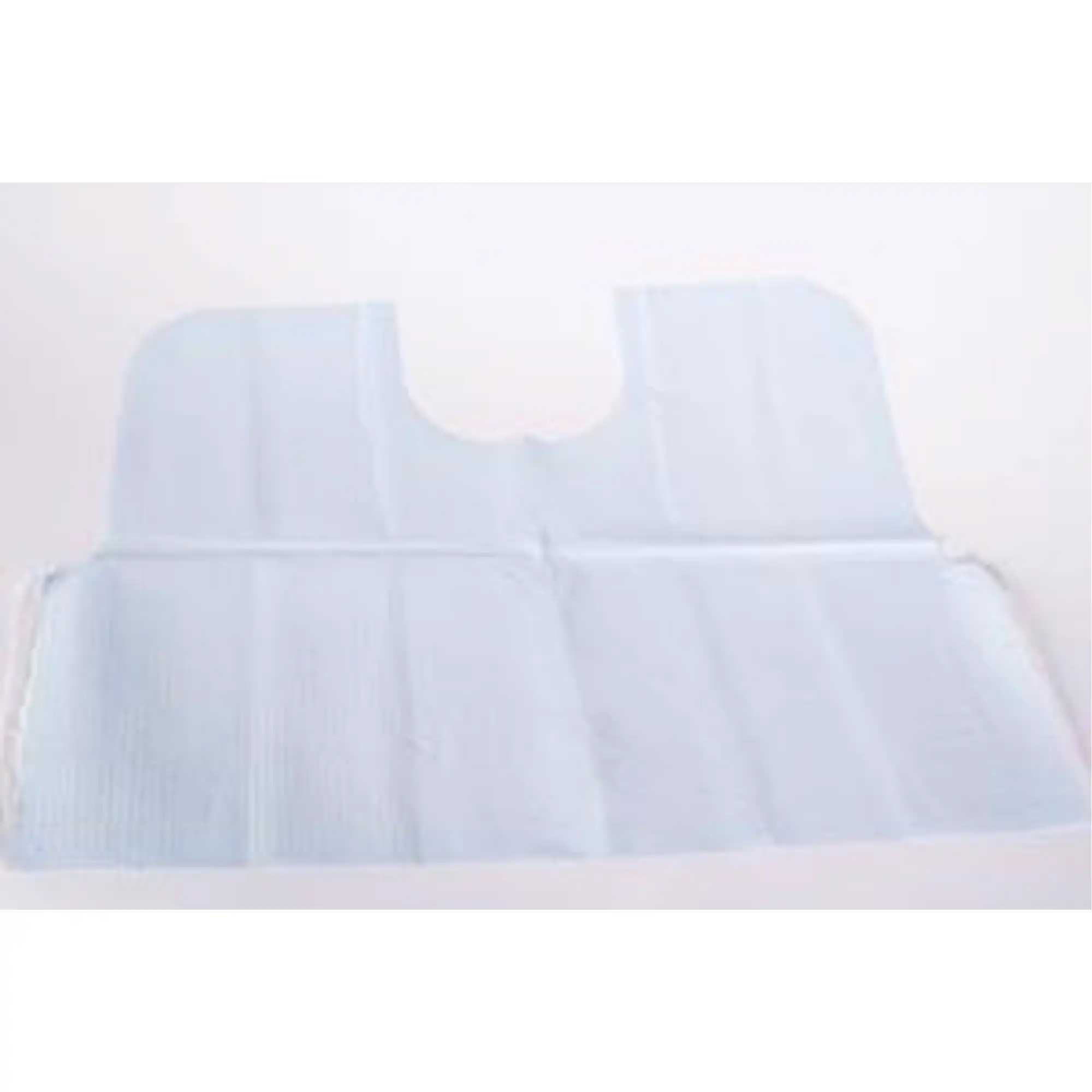 Tidi Contour Neck Bib, 18" x 22", 3-Ply White, 400/Case, 917901