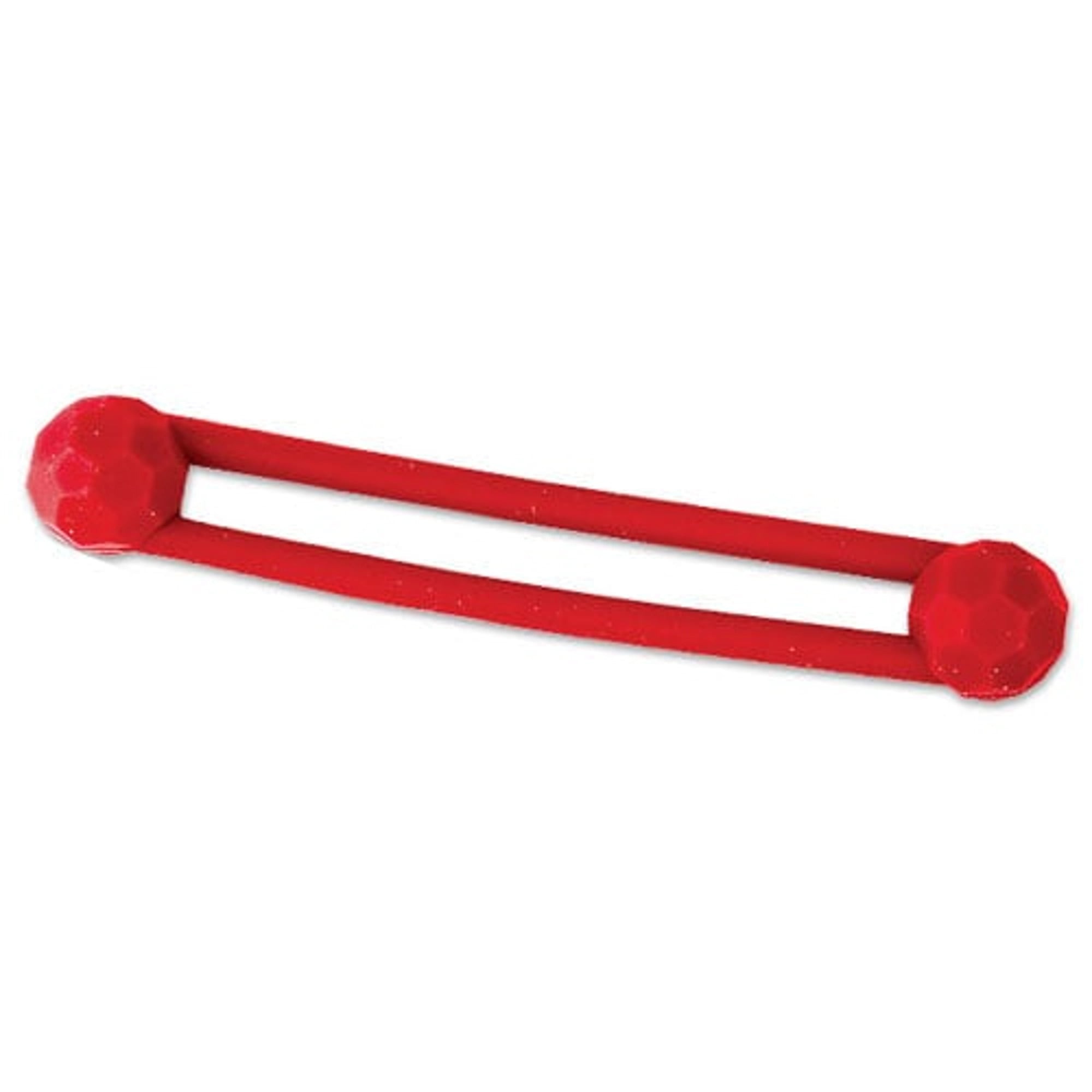 Plasdent Pro-Ties Silicone Instrument Bundling System, Red, 6/Pk, 206IT-5N