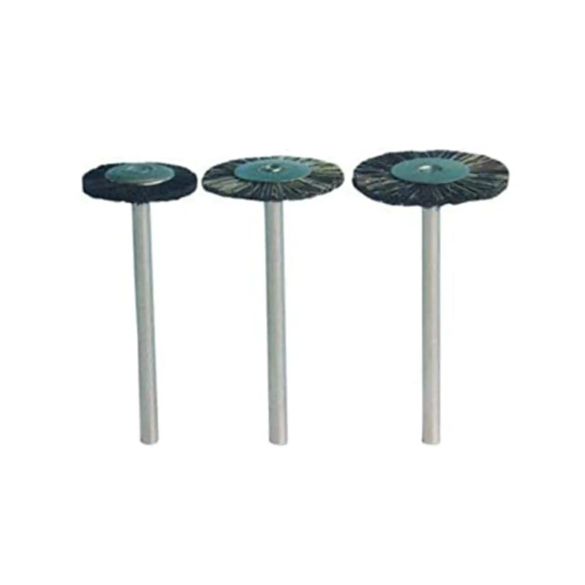Buffalo Dental Abbott-Robinson HP Mounted Bristle Brush, #11, Standard-Stiff, 11/16" Diameter, 12/Box