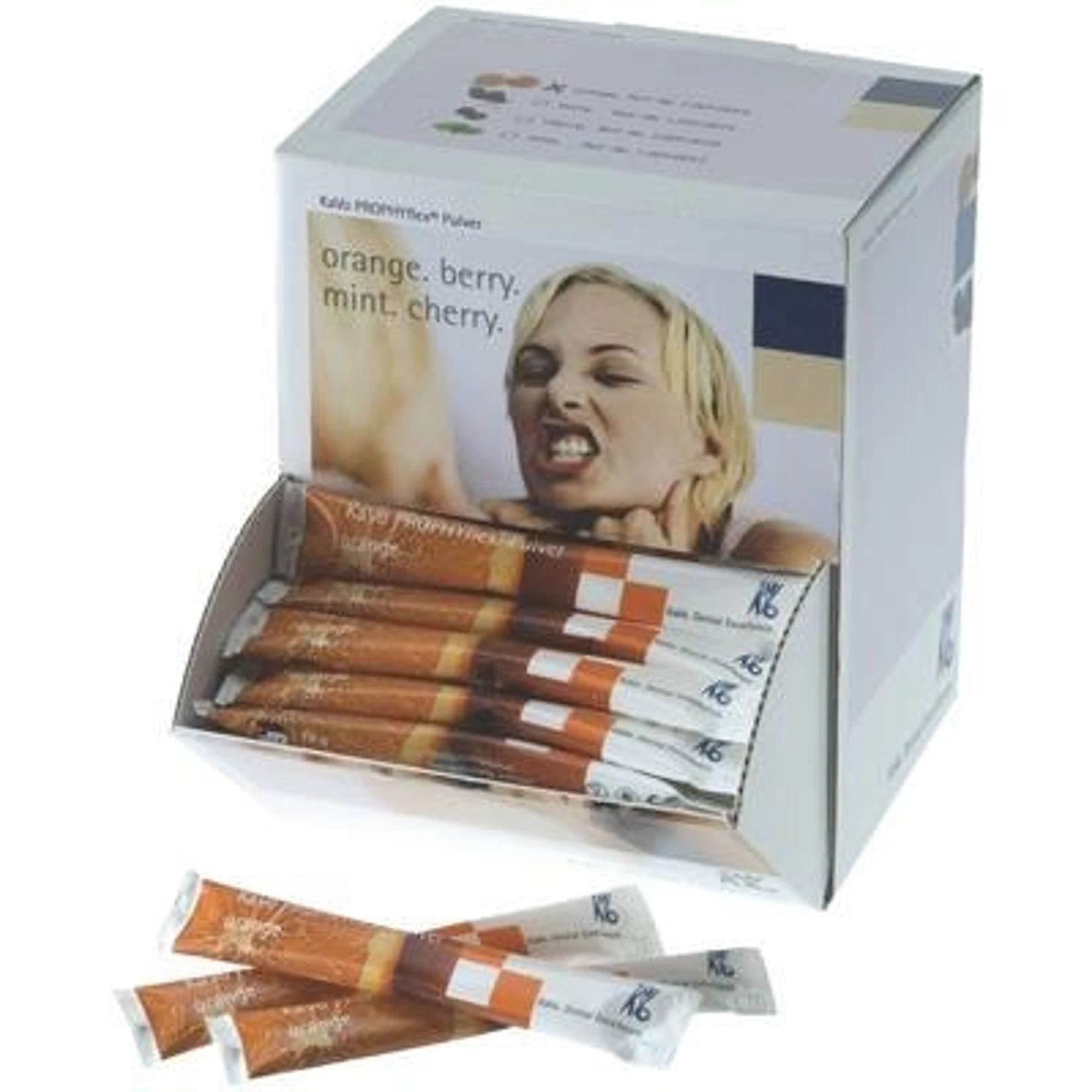 KaVo PROPHYflex Air Polishing Powder, Cherry Flavor, Sodium Bicarbonate, 80 Unit-Dose Sticks (0.5 oz / 15 g each)