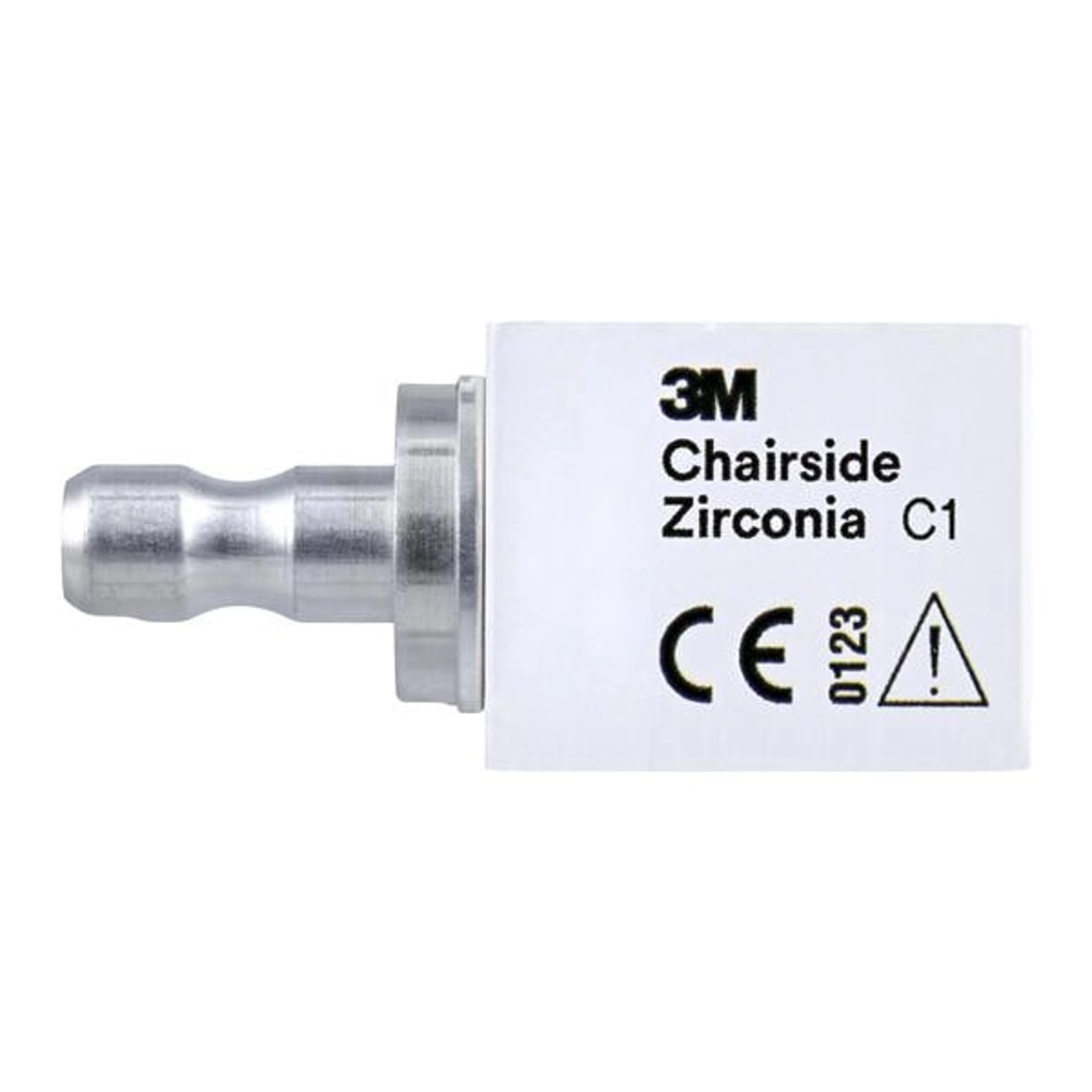 Solventum (3M) Chairside Zirconia CEREC Crown Block, Shade C1, 20mm, 5/Pk, 69946