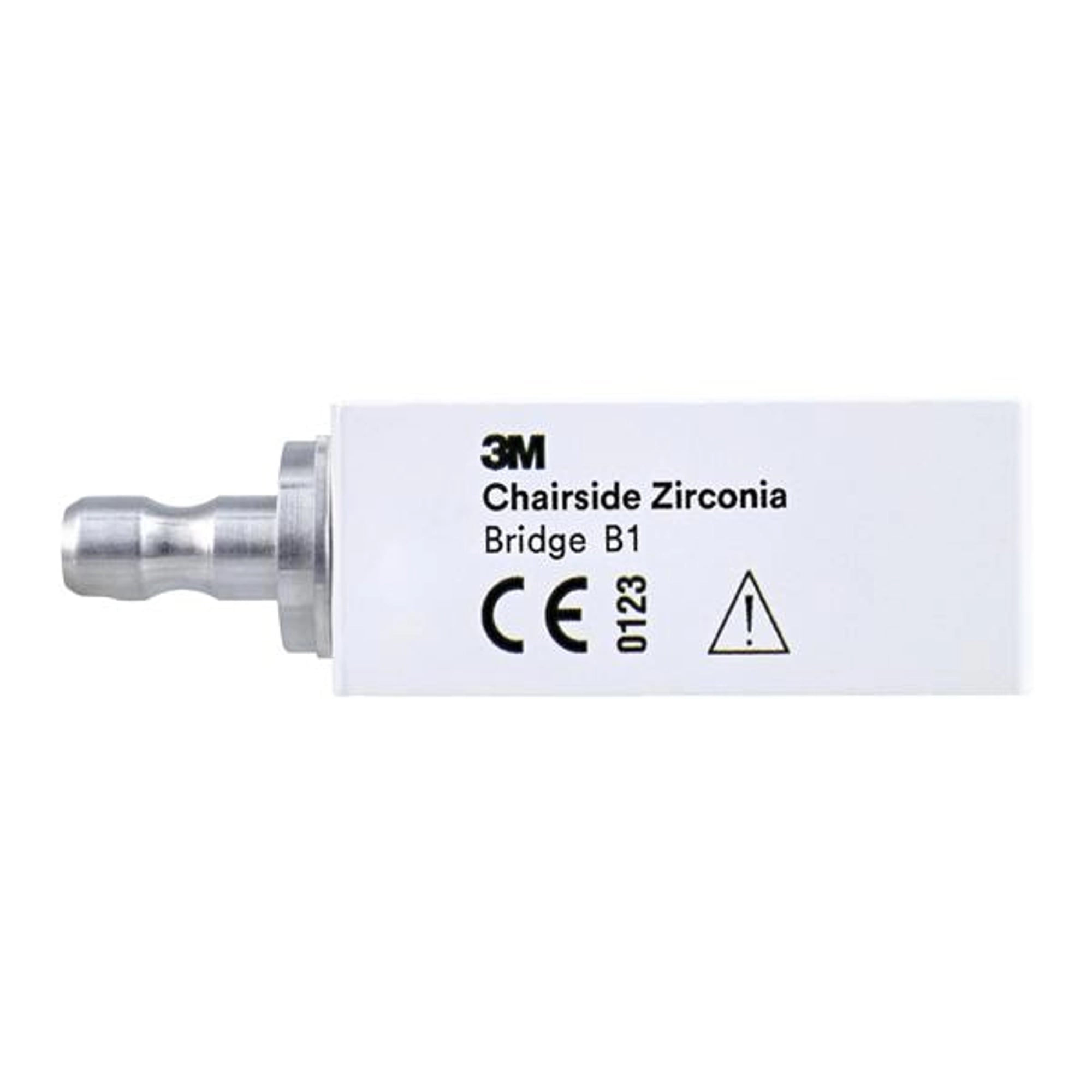 Solventum Chairside Zirconia Bridge Block, 39mm, Shade B1, 3/Pk, 69953