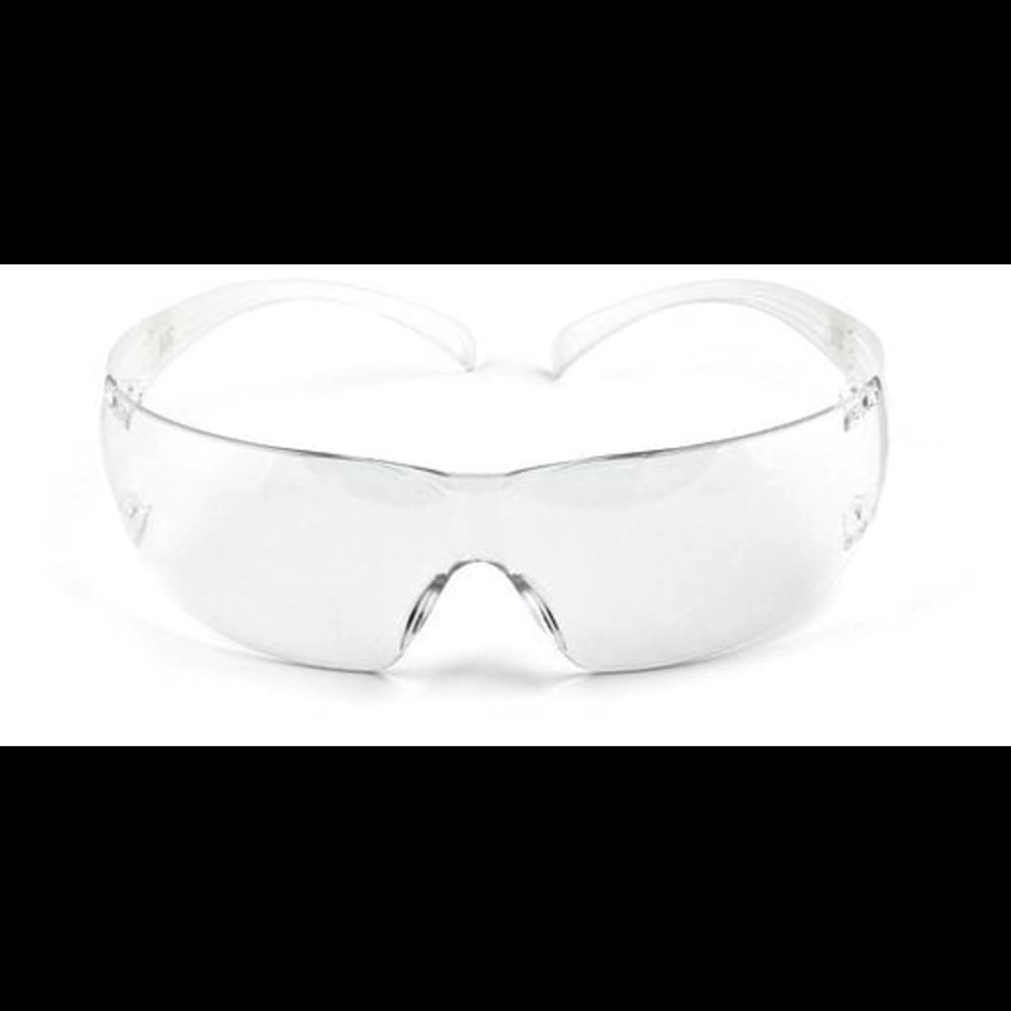3M SecureFit Protective Eyewear, Clear Polycarbonate Lens, Anti-Fog, 20/Case
