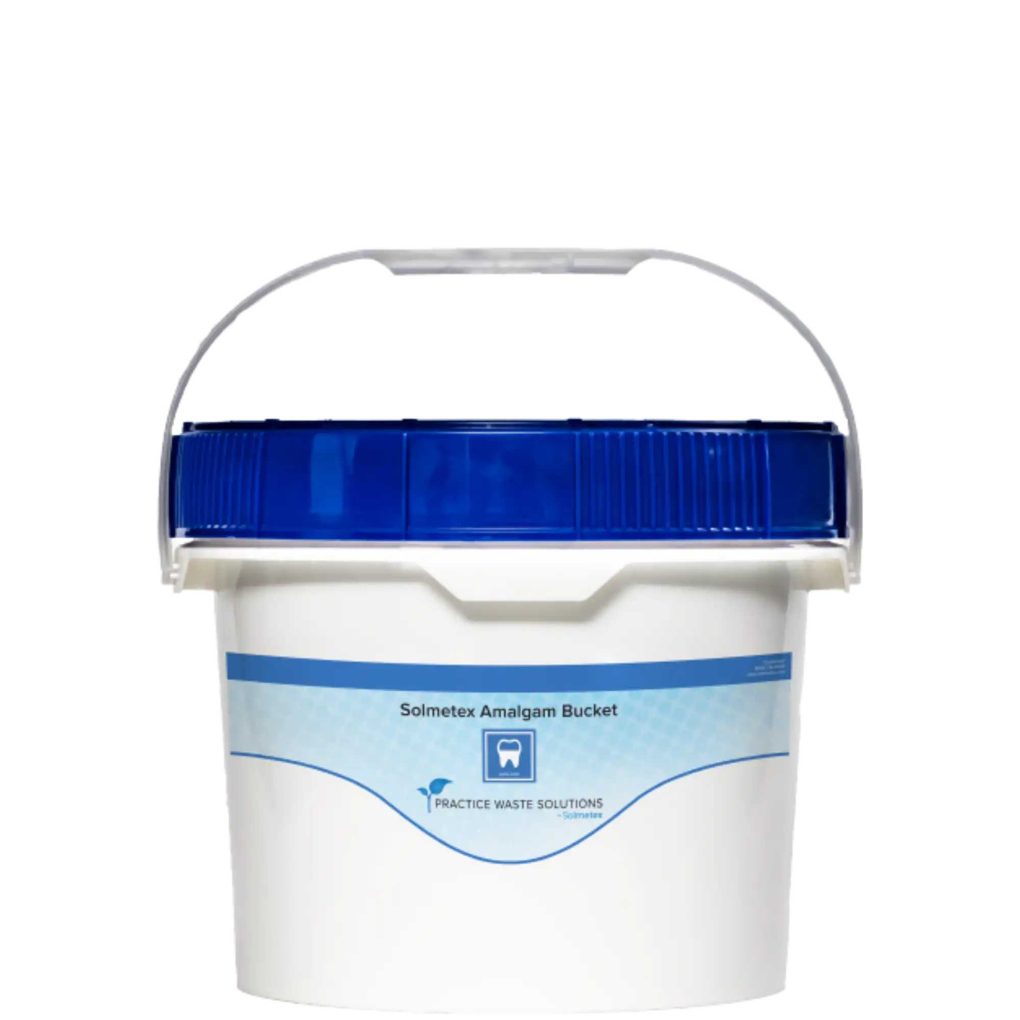 Solmetex Amalgam Bucket, 2.5 Gallon, PWS-AB-2