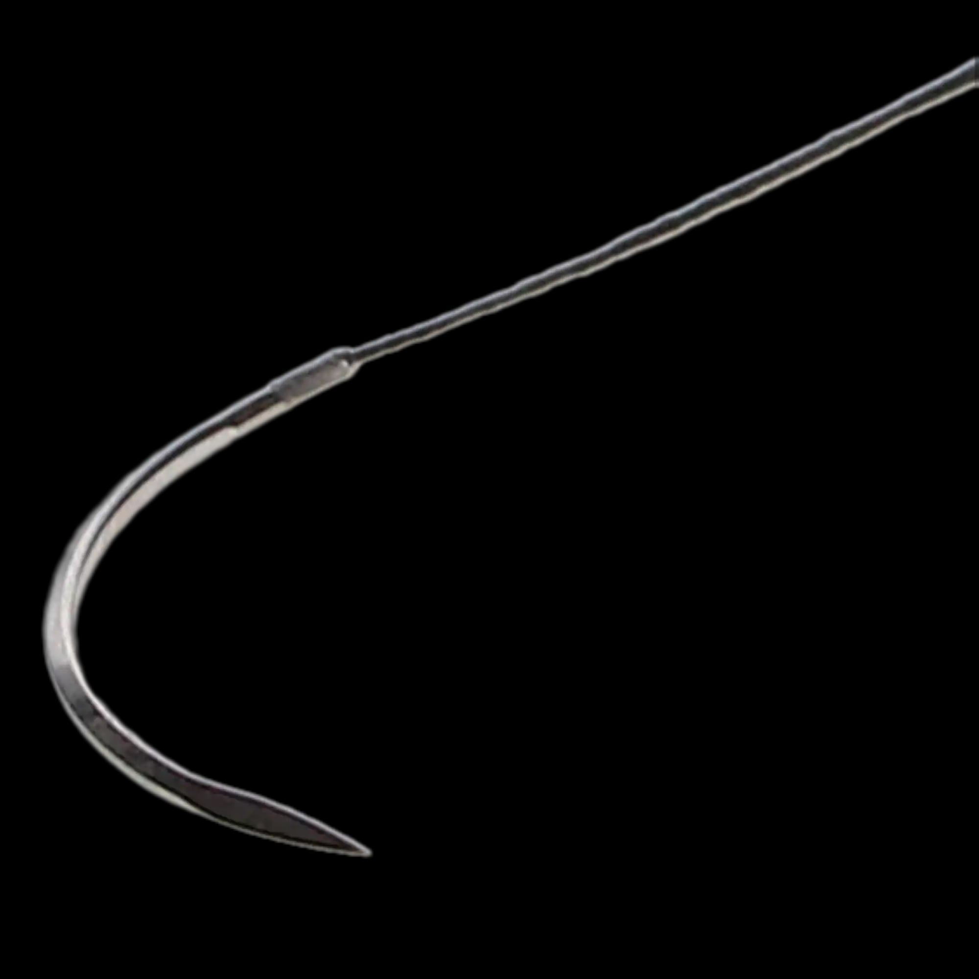 HSB Silk Suture, 4-0, Black, 45cm, 19mm 3/8 Circle Reverse Cutting Needle, 12/Bx