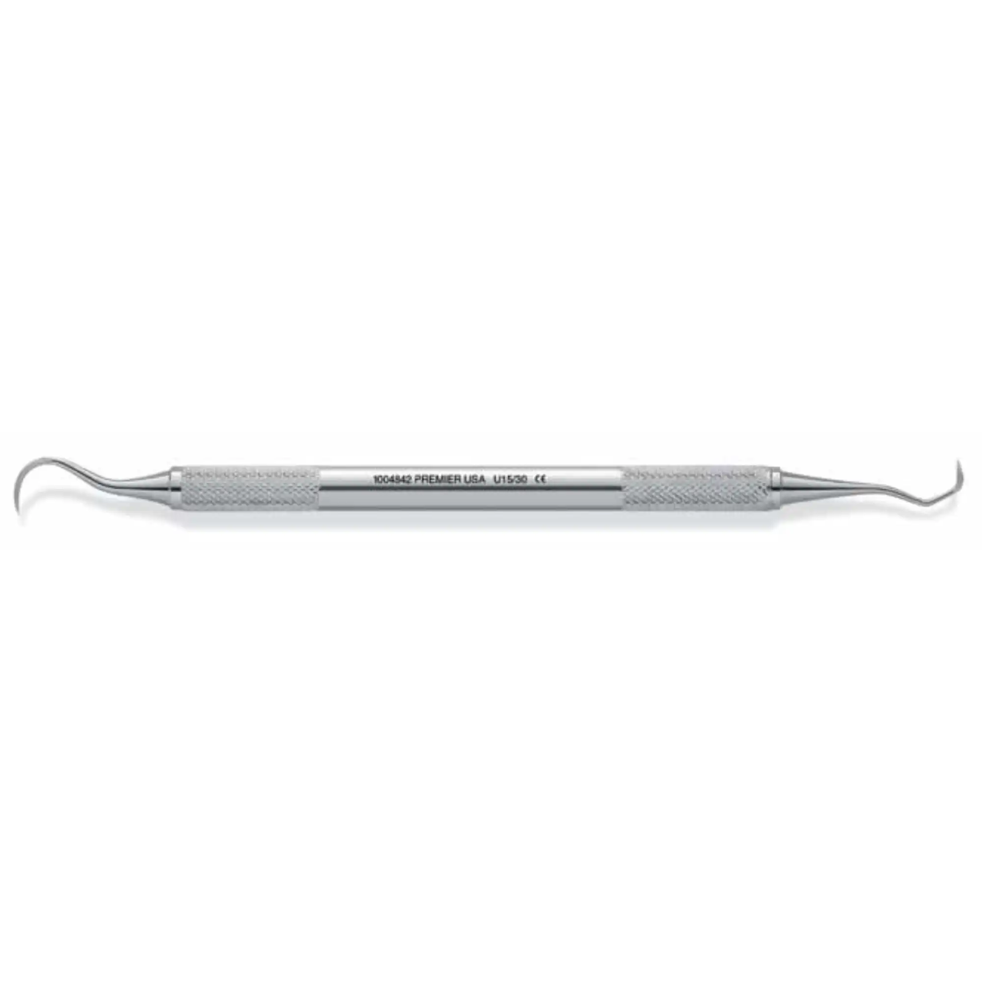 Premier Dental Scaler LT U15/30, Double-Ended Sickle Scaler, Stainless Steel
