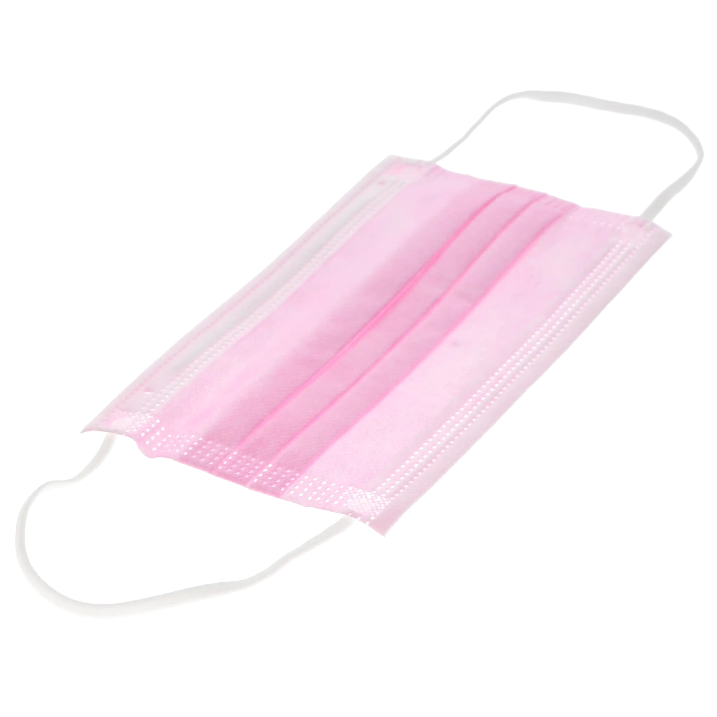 Aira Procedure Earloop Face Masks, ASTM Level 3, Pink, 3-Ply, 50/Box, 109131
