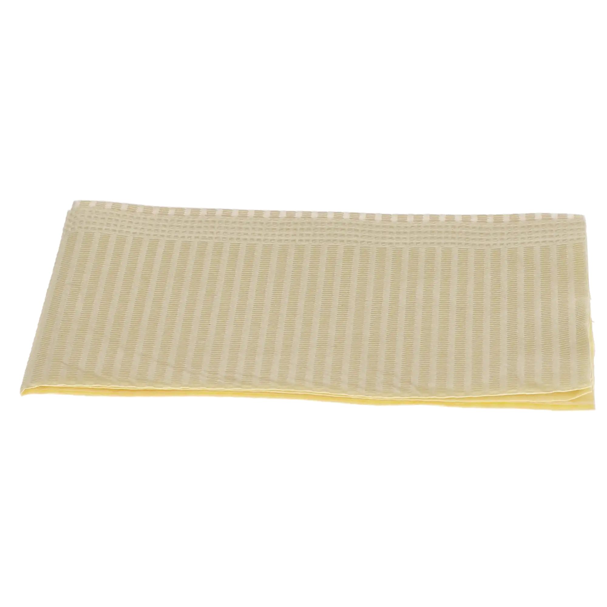 Disposable Patient Bibs, 2+1 Ply, 13" x 18", Beige, 500/Pk, 109221