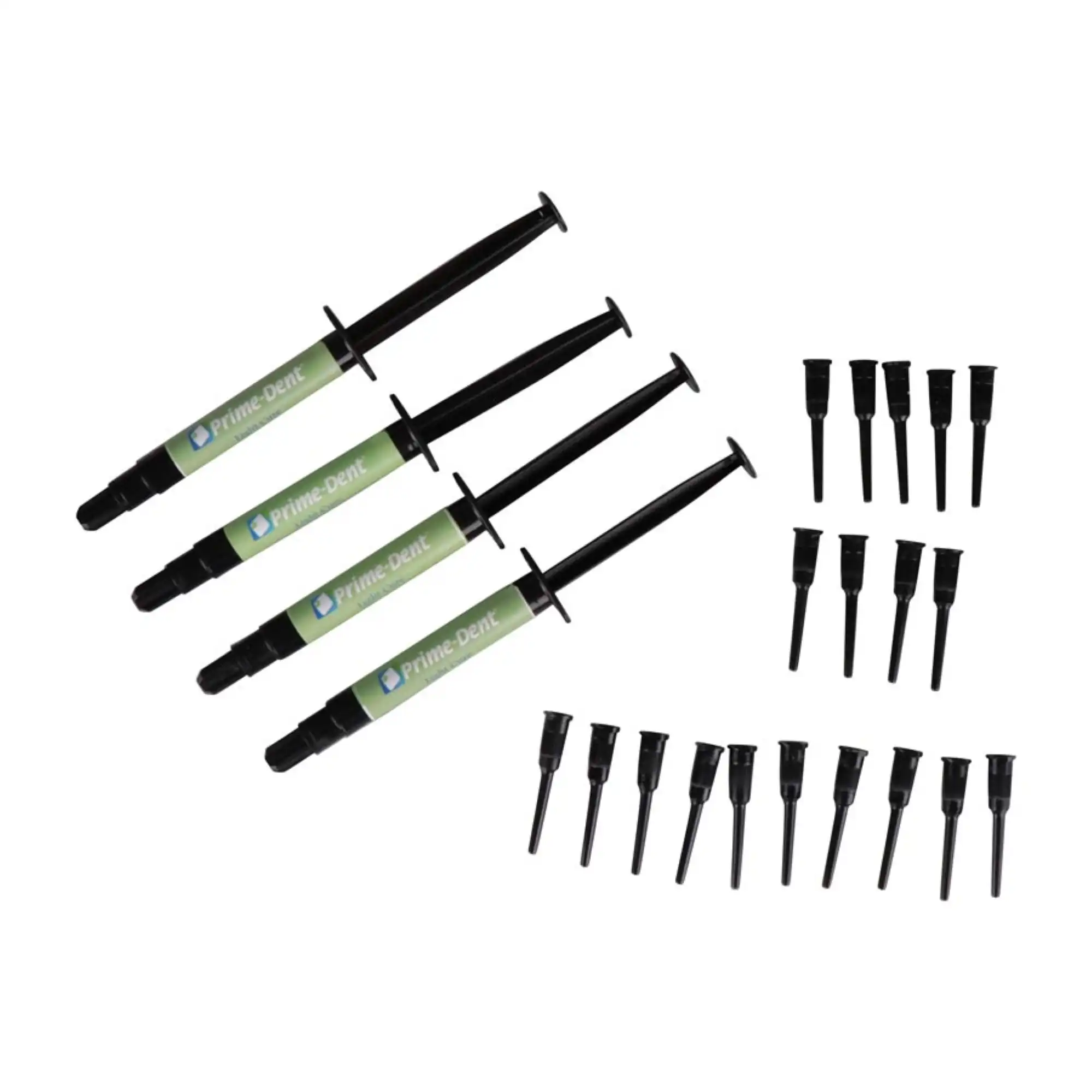 Prime Dental Light Cure Block Out Resin Kit, 4 x 3.5g Syringes and 20 Tips