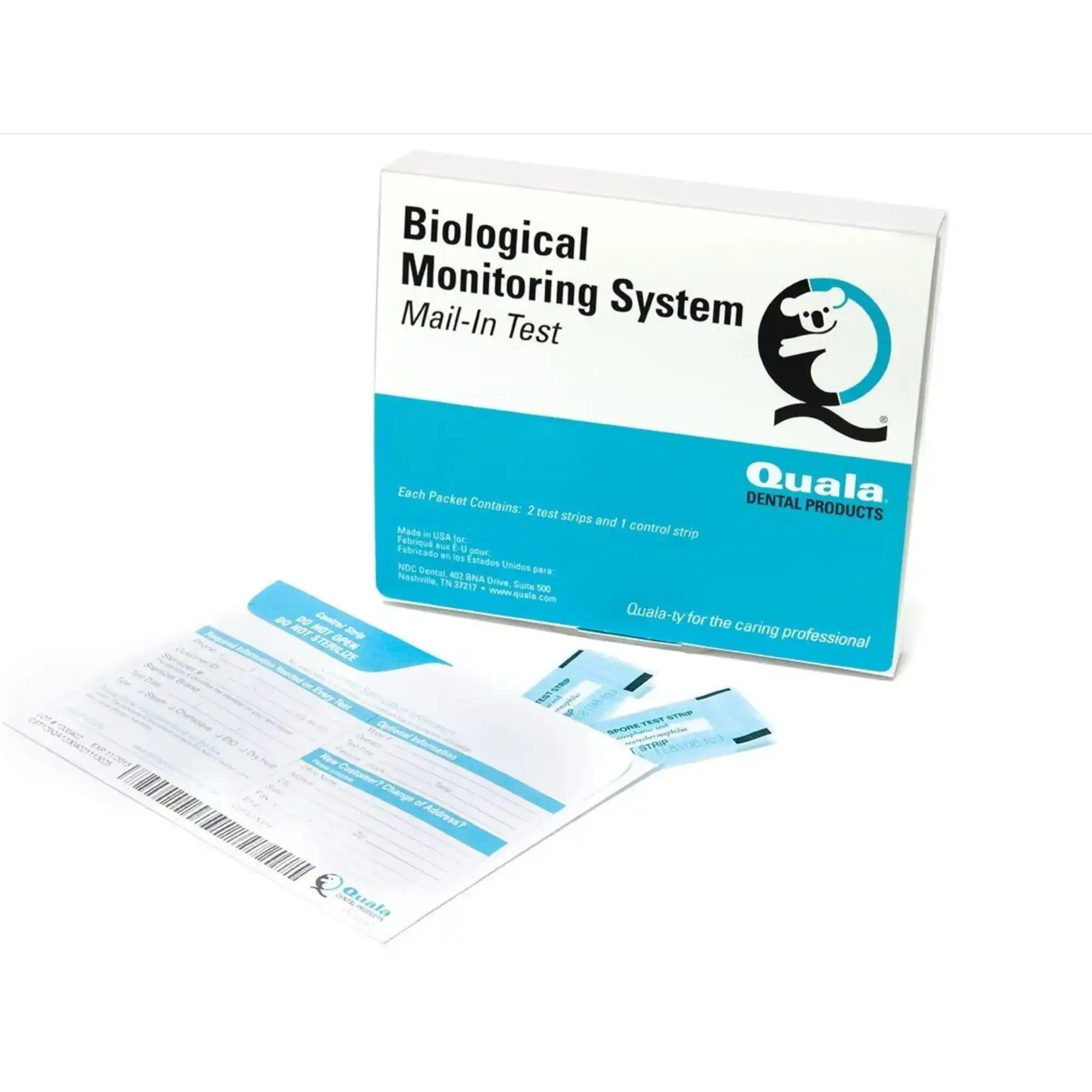 Quala Biological Monitoring Mail-In Service, 48 Tests/Box, Q602448