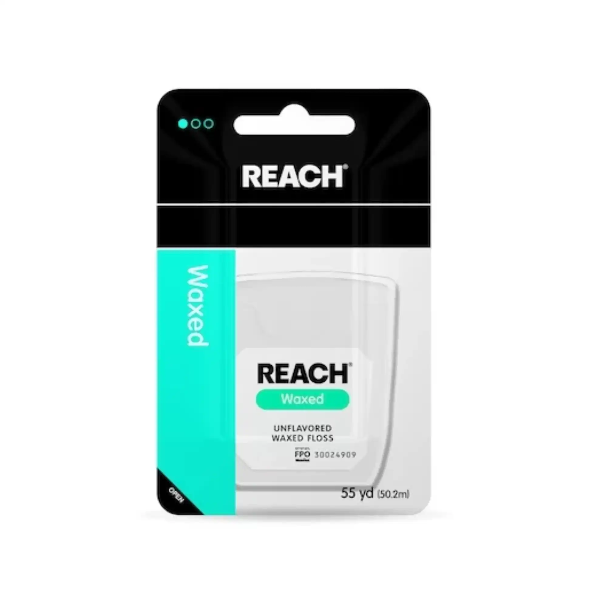 Reach Dental Floss, Waxed, Mint, 55 yds (1/Pc)