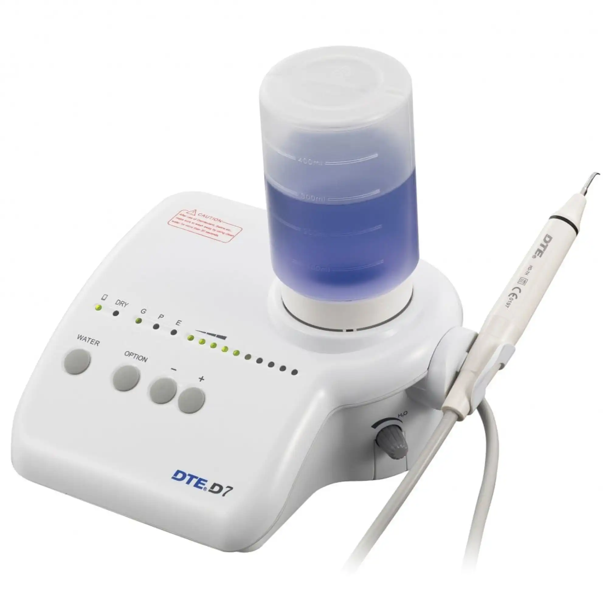 Woodpecker DTE D7 Ultrasonic Piezo Scaler, 28-30kHz, with Detachable Autoclavable Handpiece, 1/pk