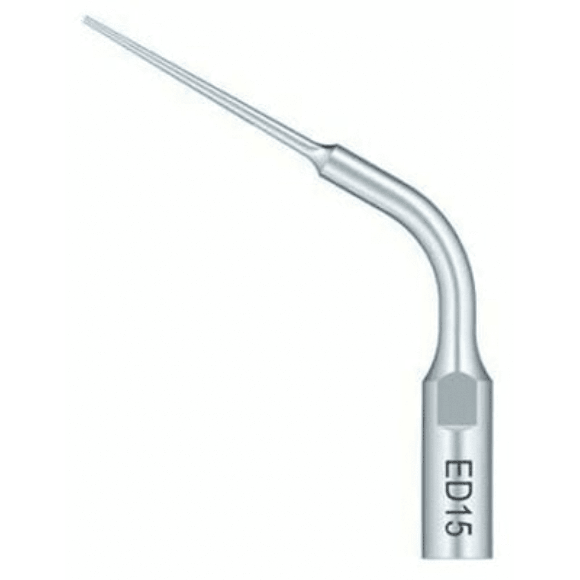 Woodpecker DTE Ultrasonic Endo Silver Tip (ED15), Diamond-Coated, 1/Pk