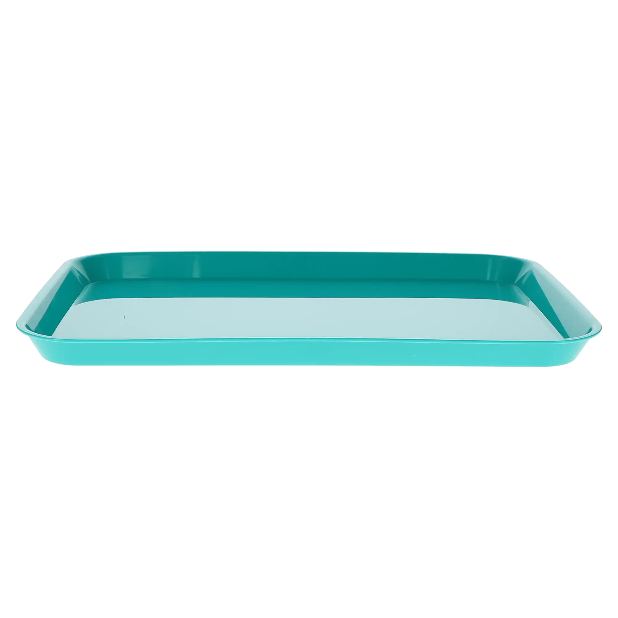 Set-Up Plastic Flat Trays, # B, Neon Green, 1/Pk, 108149