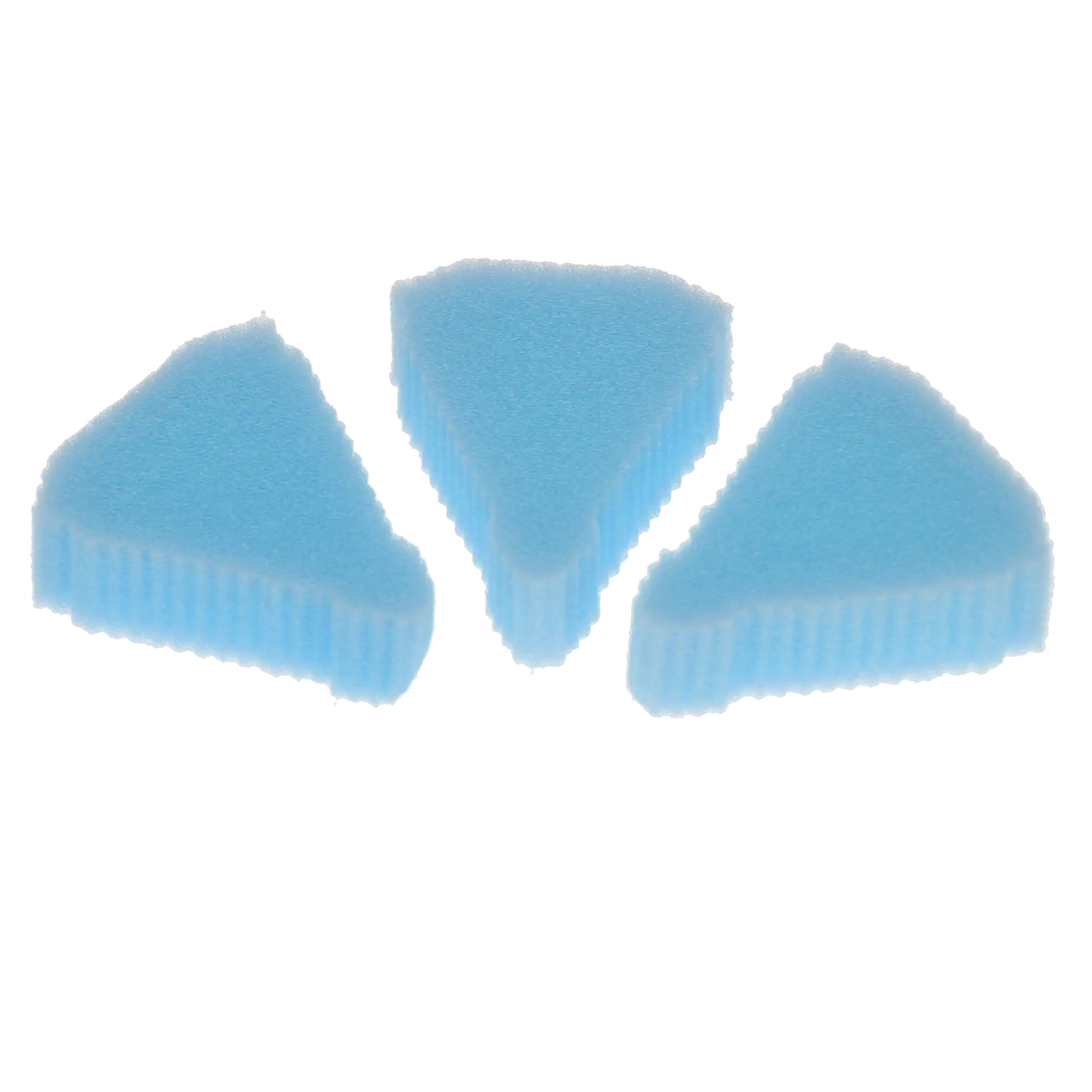 HSB Endo Foam Inserts, Triangle, Blue/Yellow, 48/Pk, 108181