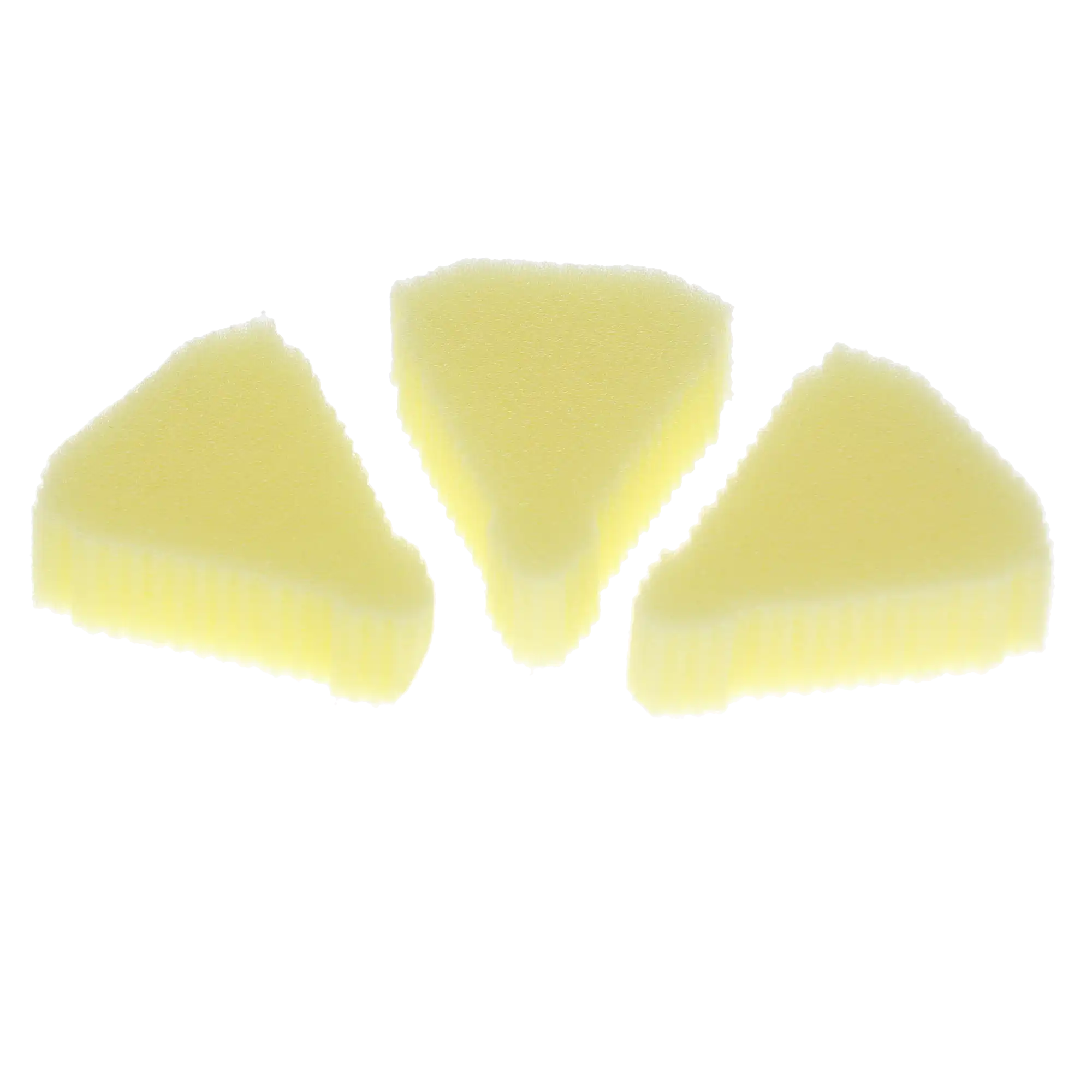 Endo Foam Inserts, Triangle, Yellow, 48/Pk, 108183