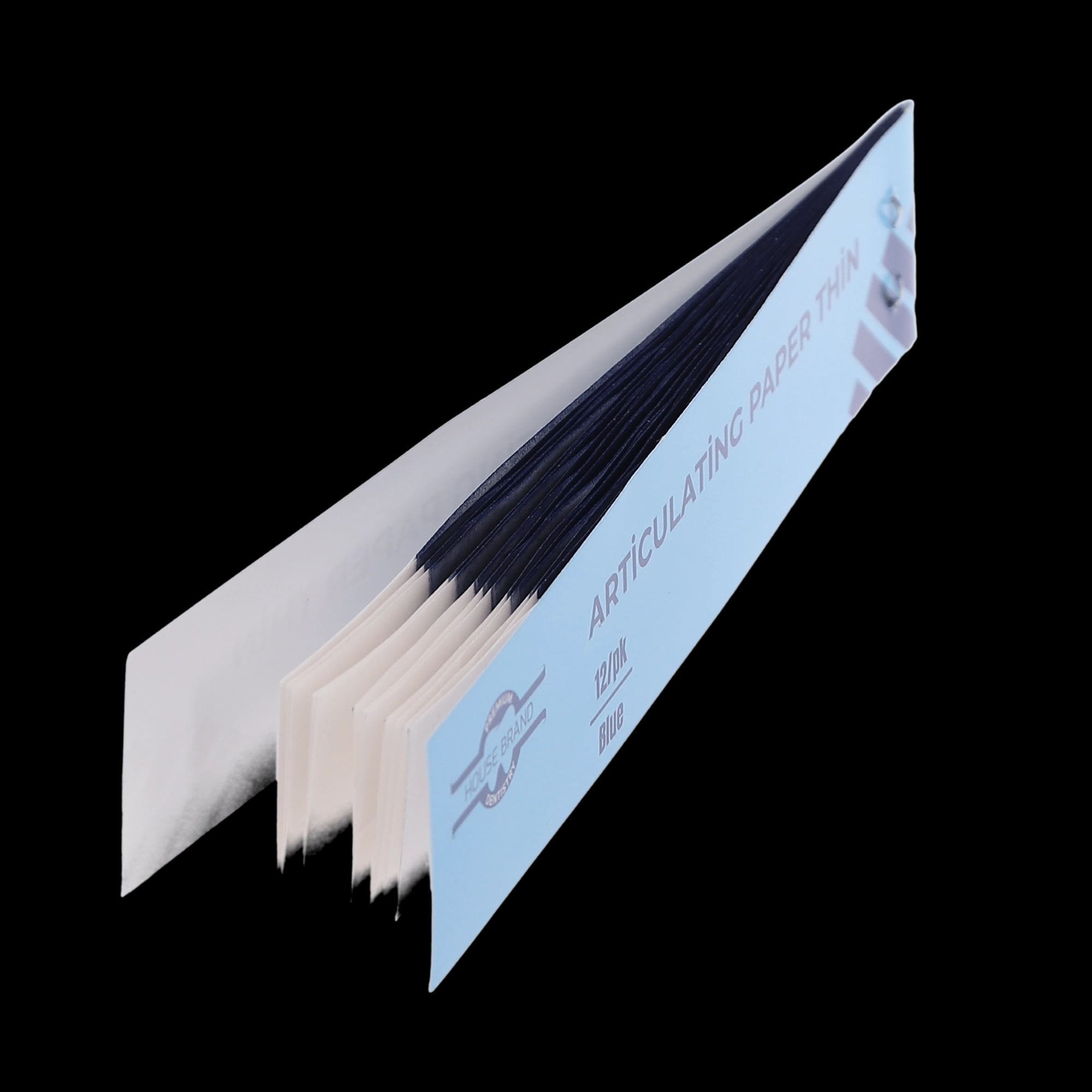 Articulating Paper Strips, Thin, 71 Microns, Blue, 144/Pk, 400953