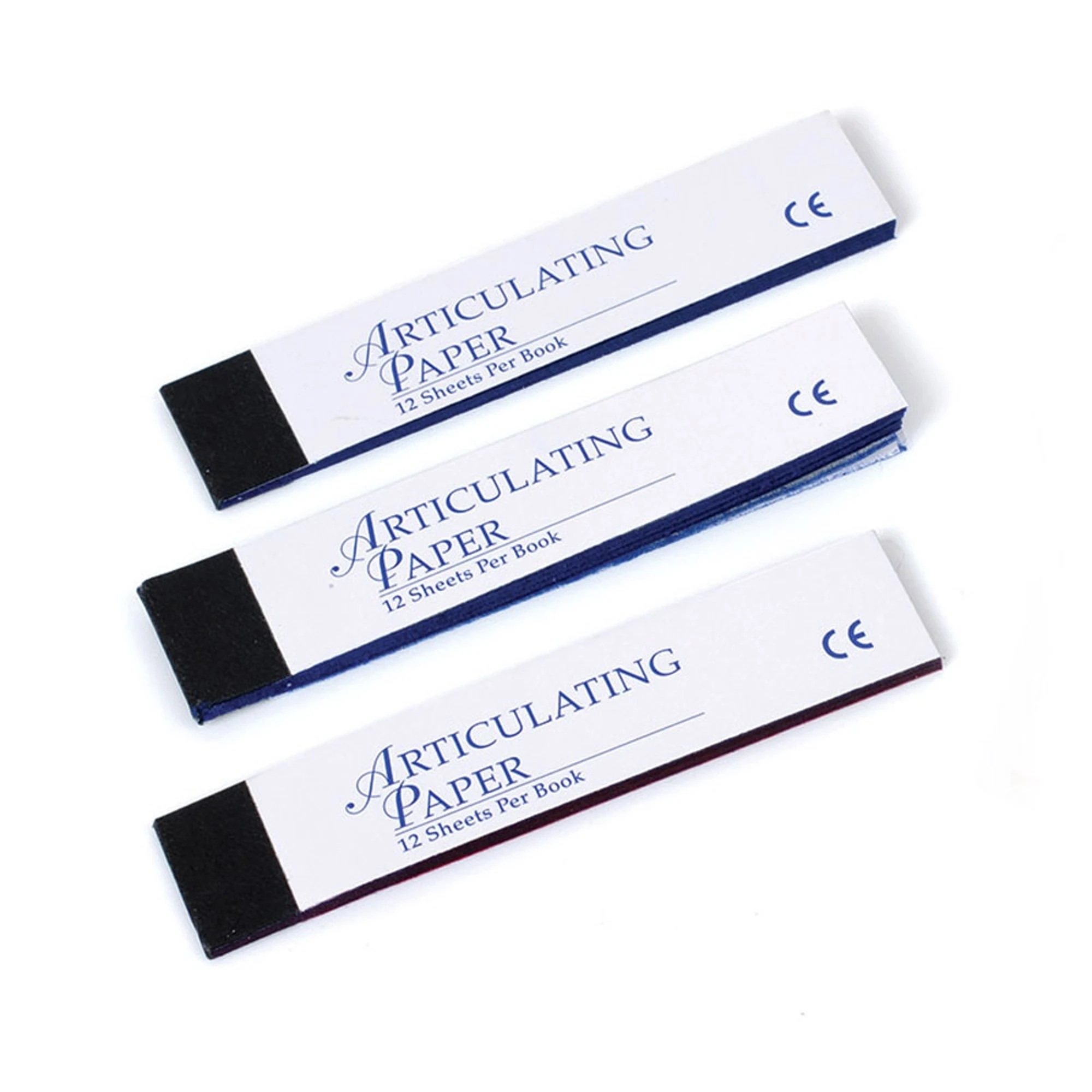 Articulating Paper Strips, Thick, 79 Microns, Blue, 144/Pk, 400956